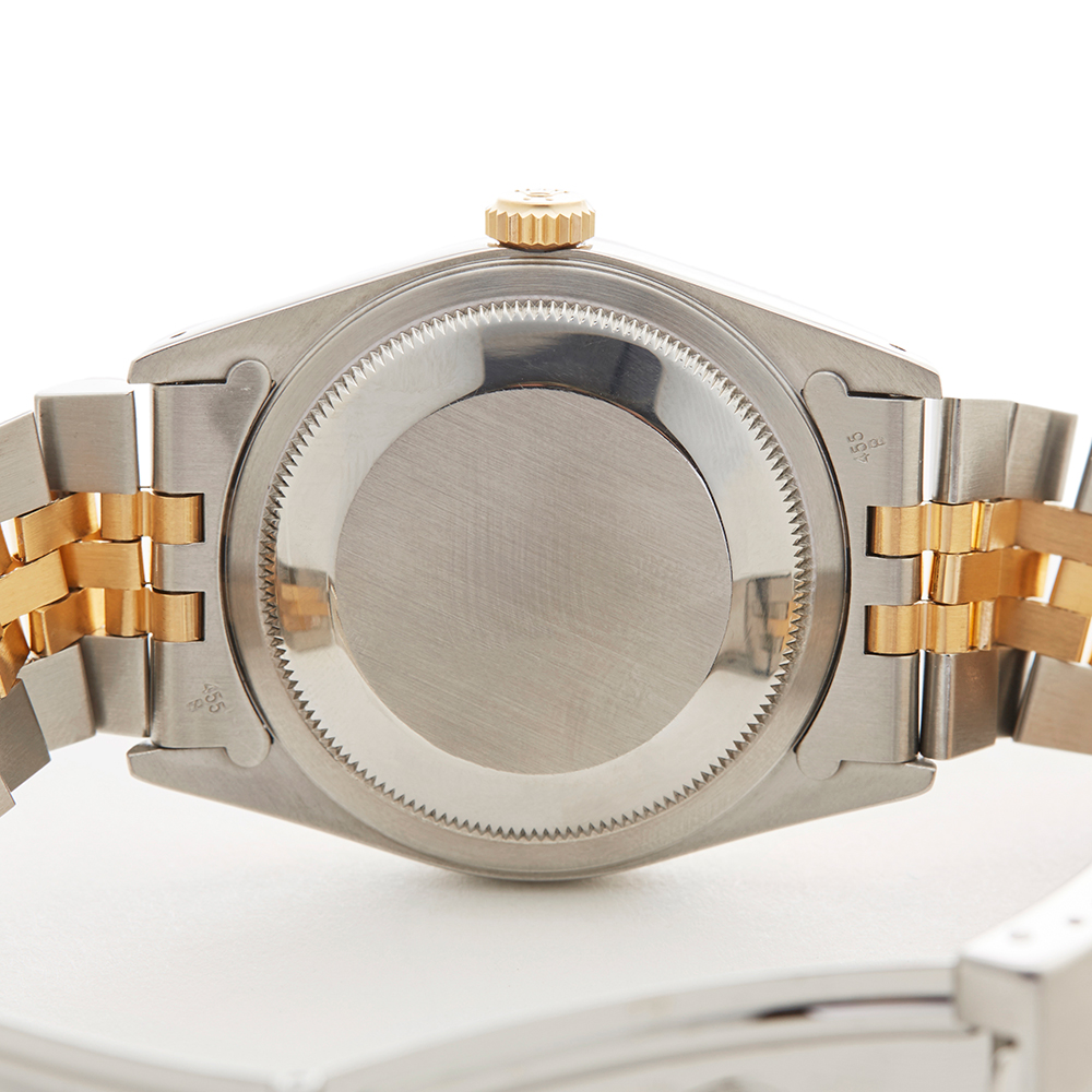 Rolex Datejust 36mm Stainless Steel & 18k Yellow Gold 16233 - Image 8 of 9
