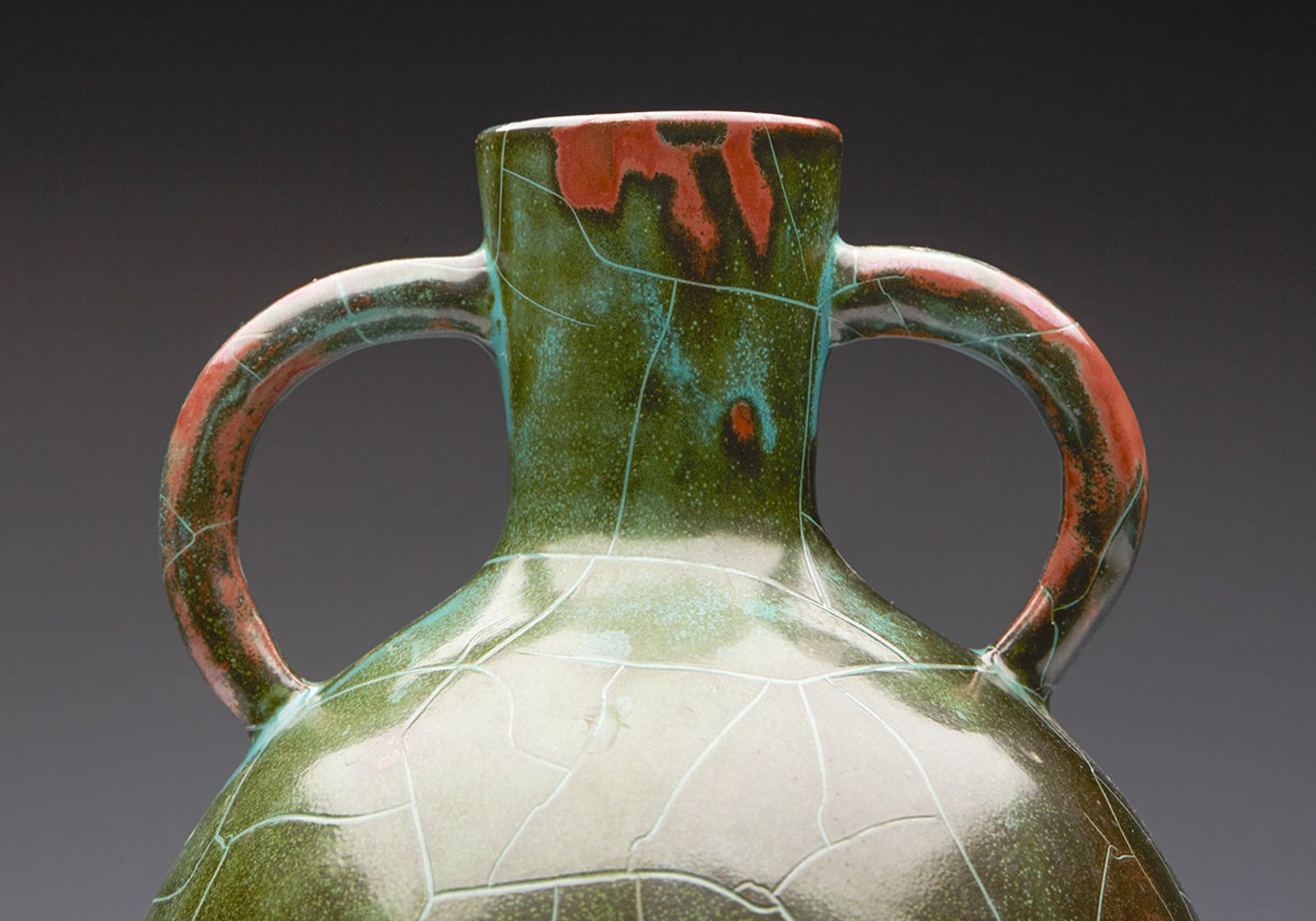 Art Deco Paul Dresler Grootenburg Copper Glazed Vase C.1930 - Image 2 of 9