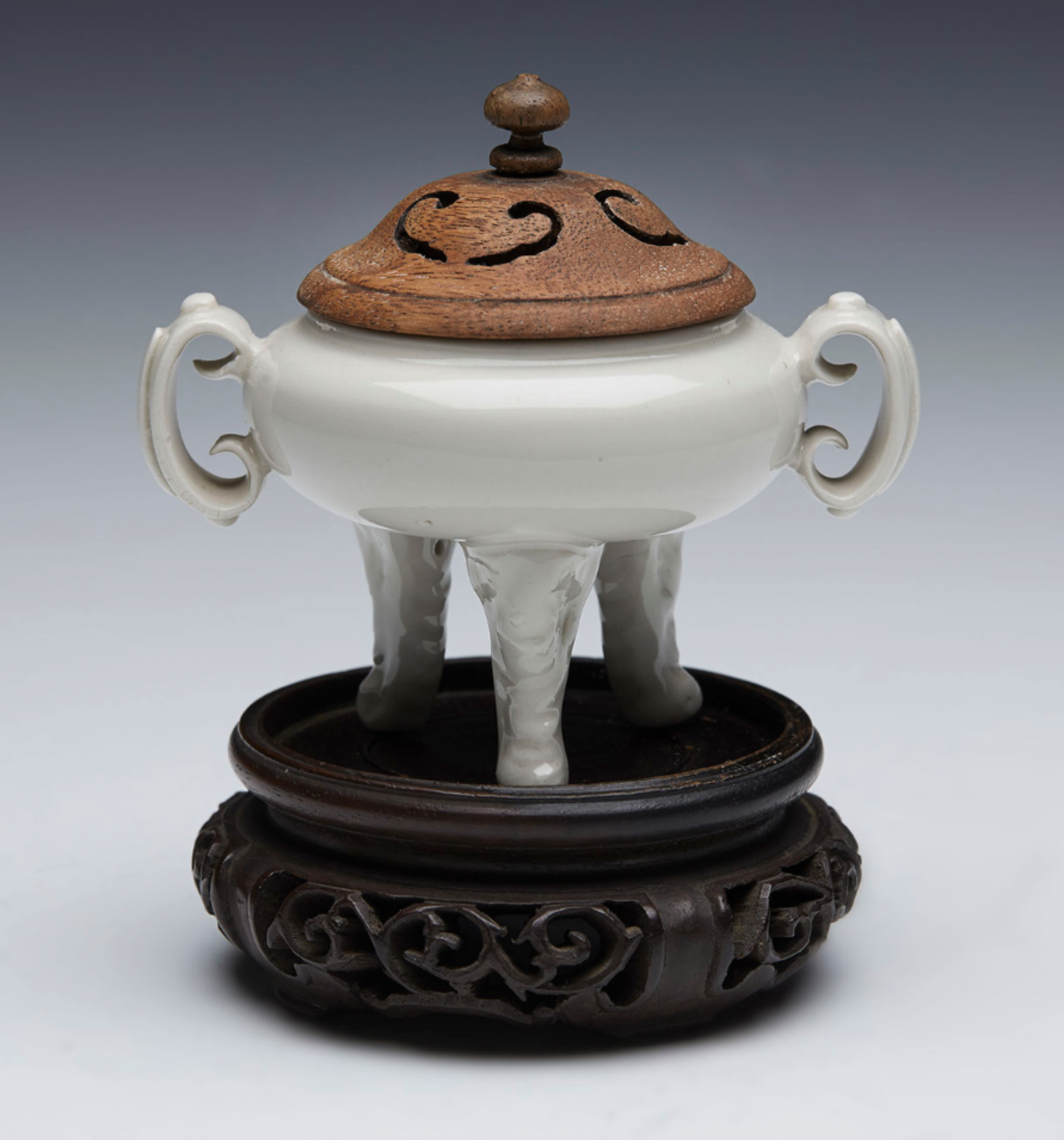 Antique Chinese Dehua Tripod Censer 19Th C Or Earlier - Image 11 of 11