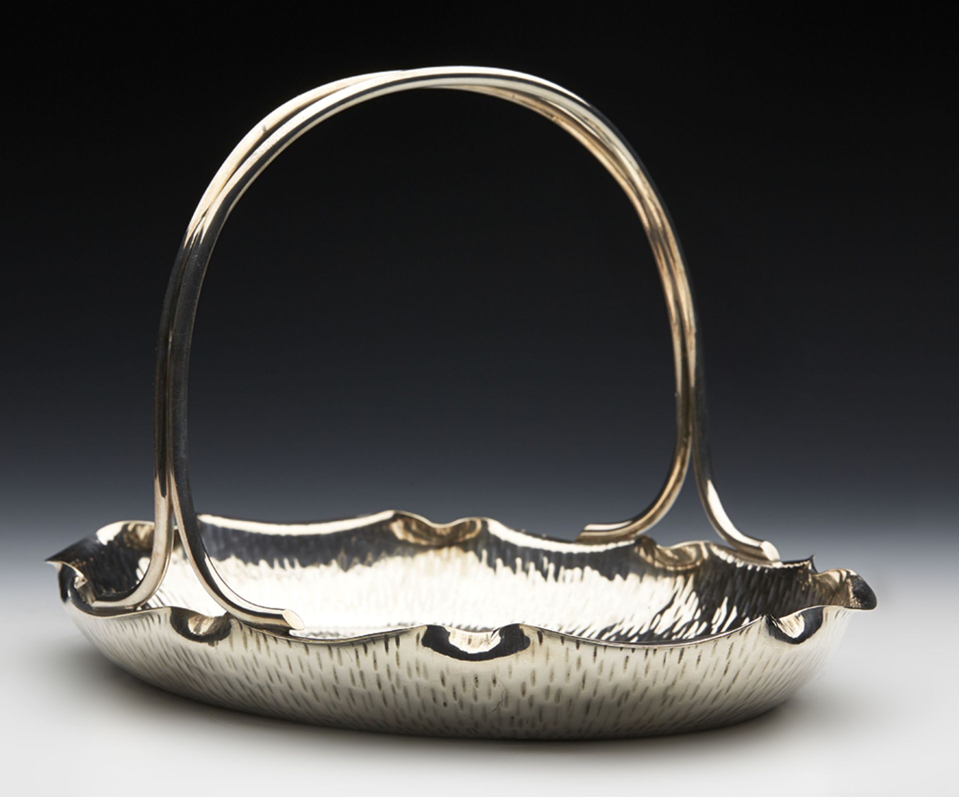 Arts & Crafts Hukin & Heath Silver Plated Basket By Chr. Dresser C.1885 - Image 8 of 8