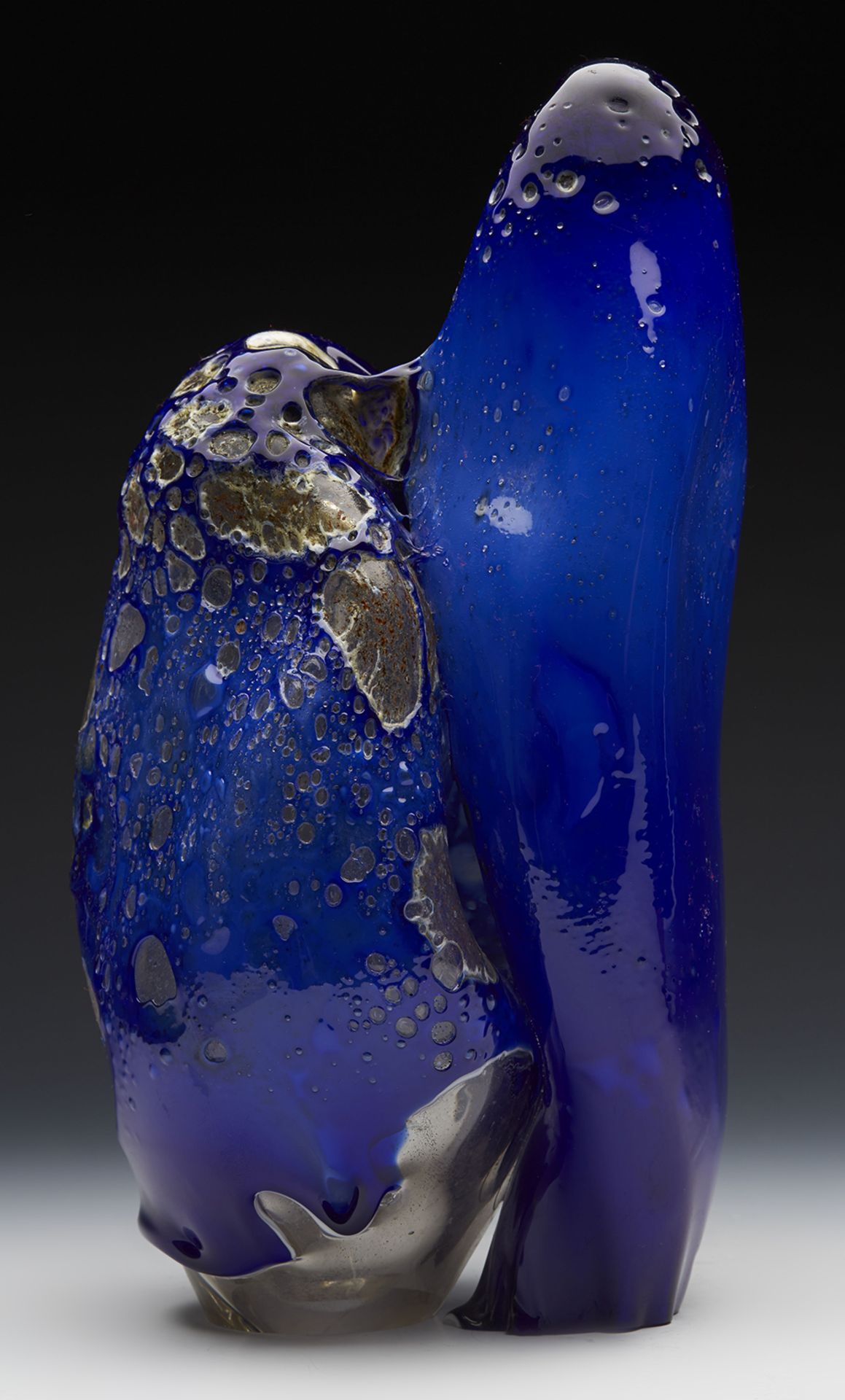 Contemporary Art Glass Vase By Vasyl Bilous 20Th C. - Bild 3 aus 8