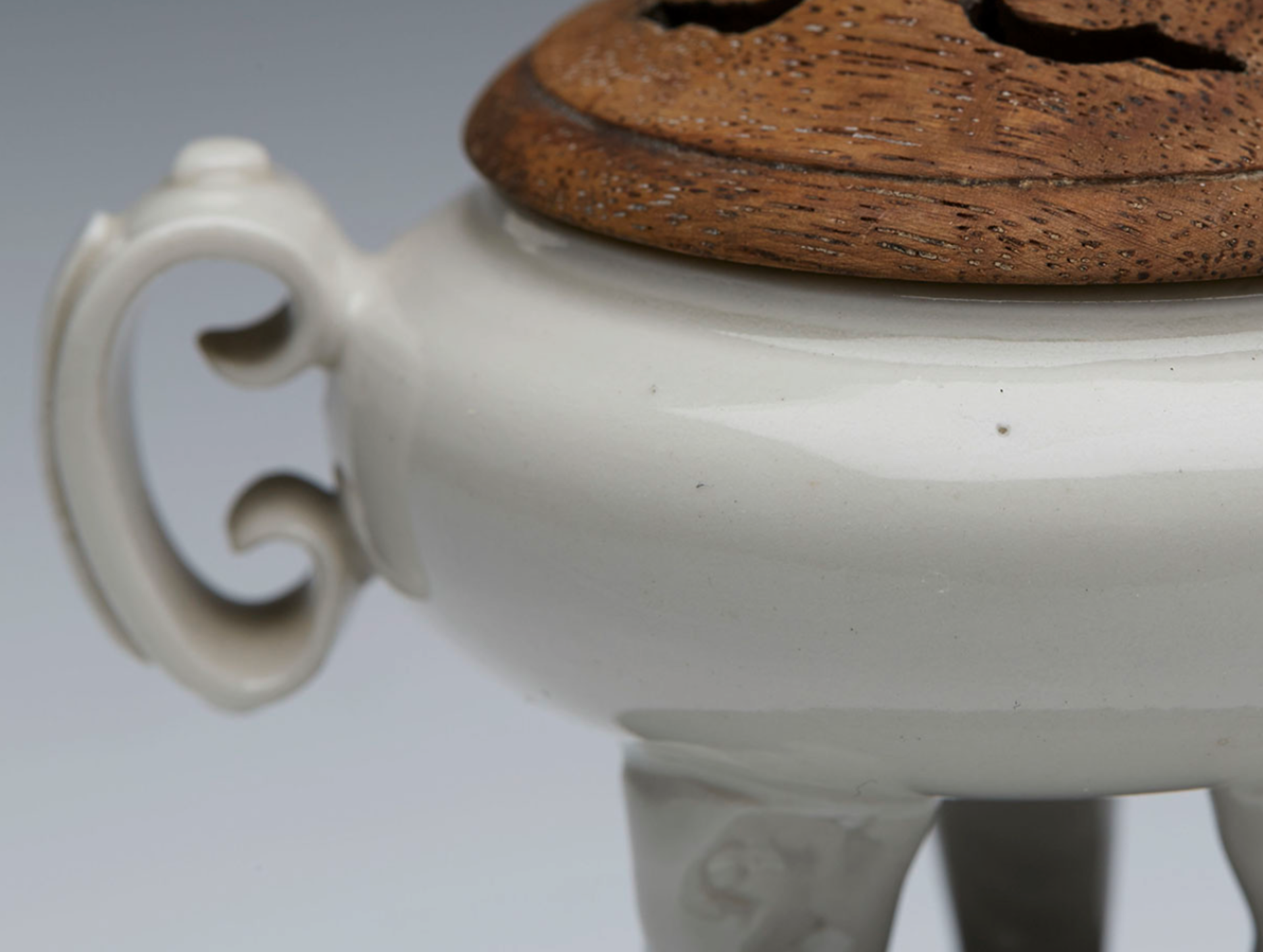 Antique Chinese Dehua Tripod Censer 19Th C Or Earlier - Image 2 of 11