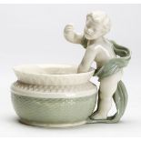 Antique Royal Worcester Porcelain Figural Bowl C.1862