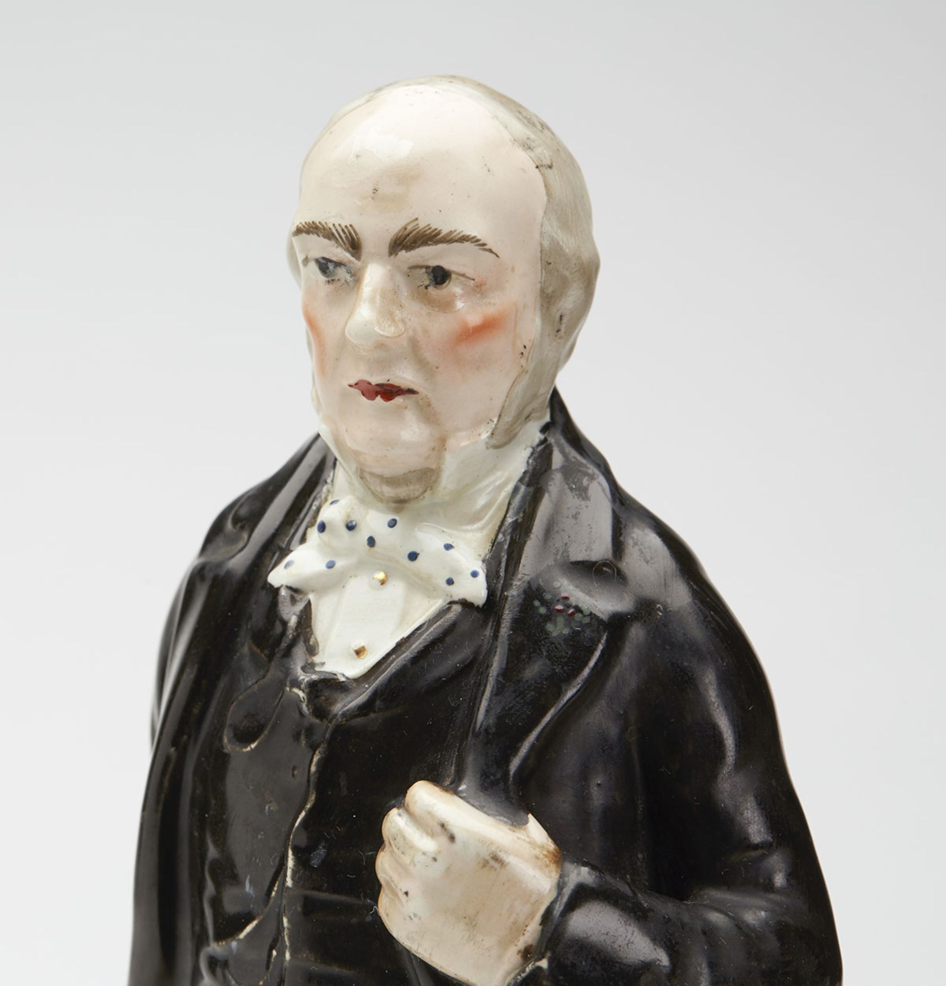 Antique Staffordshire Gladstone Pottery Figure 19Th C. - Image 3 of 8