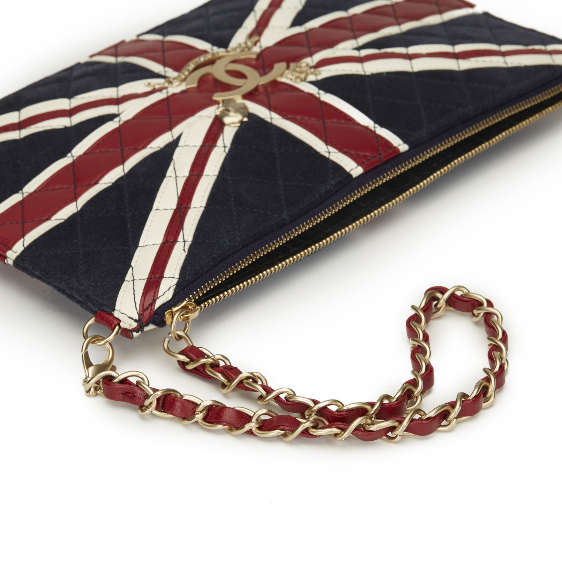 Chanel Union Jack Pouch - Image 7 of 10