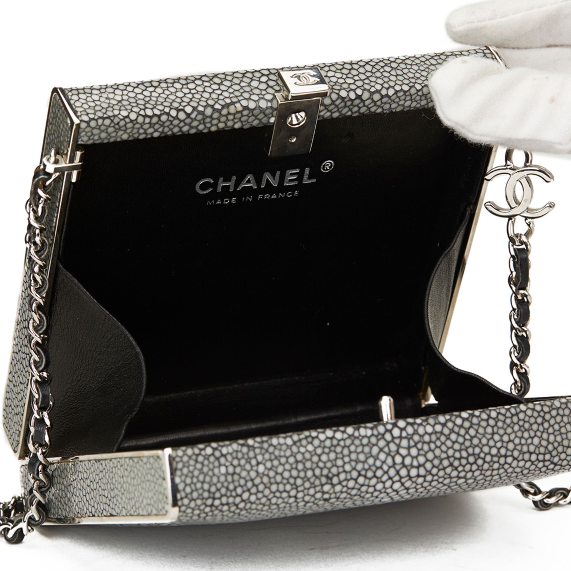 Chanel Box Minaudiere - Image 9 of 9