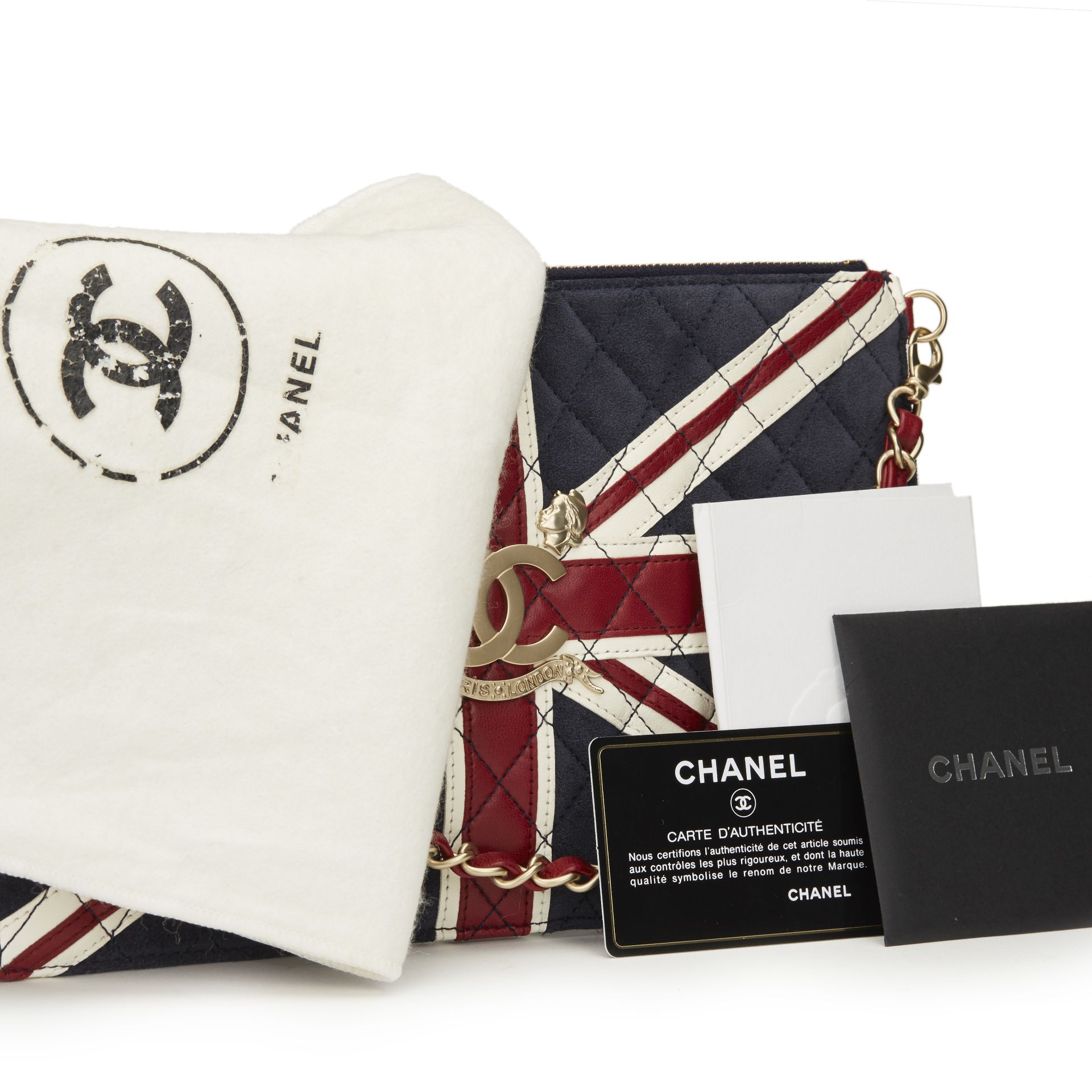 Chanel Union Jack Pouch - Image 10 of 10