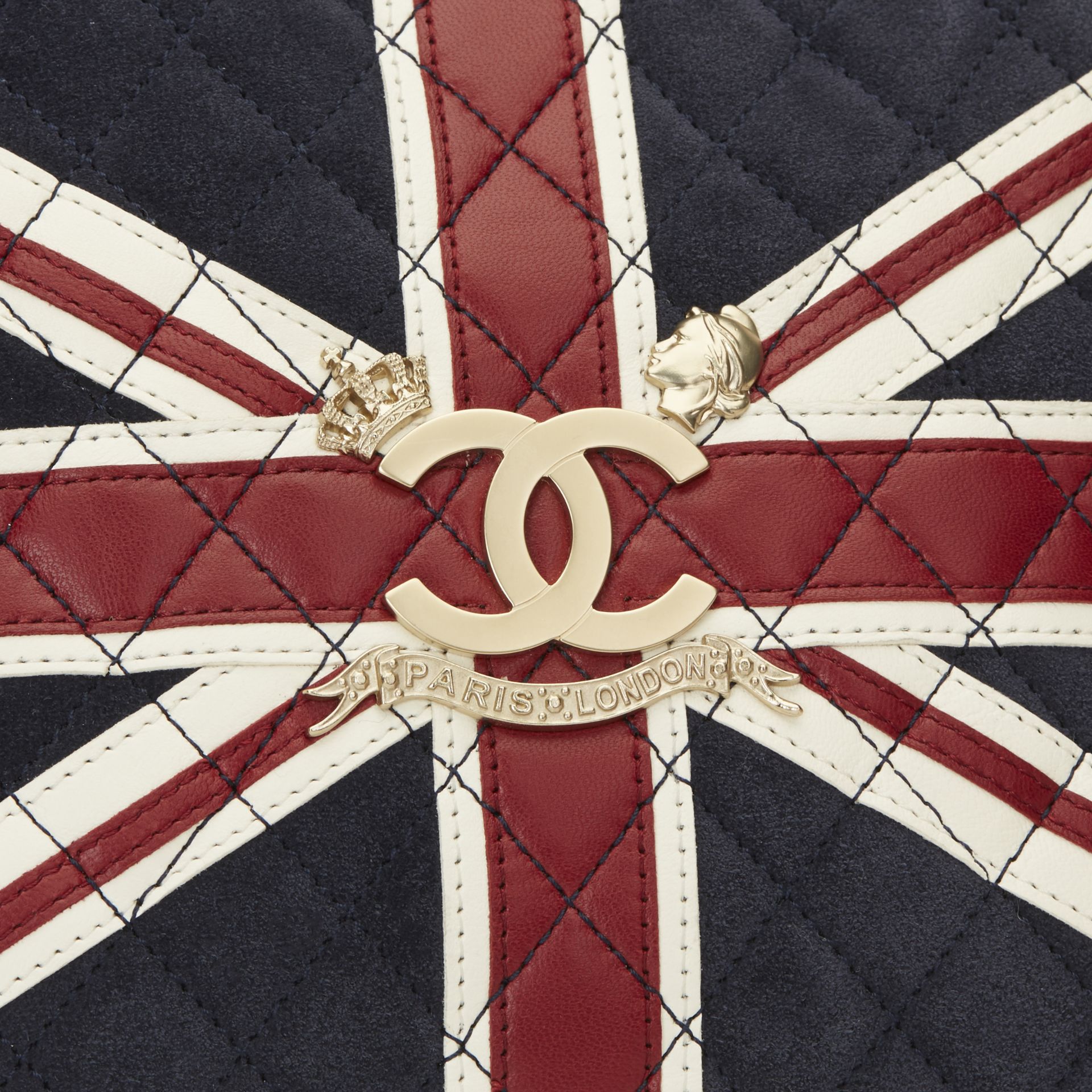 Chanel Union Jack Pouch - Image 6 of 10
