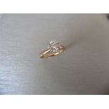 1.01ct Diamond solitaire ring with an enhanced brilliant cut diamond, I colour and Si1 clarity. Set