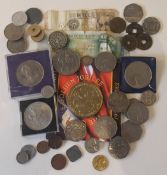 Vintage Parcel of Collectable Coins & Bank Notes NO RESERVE