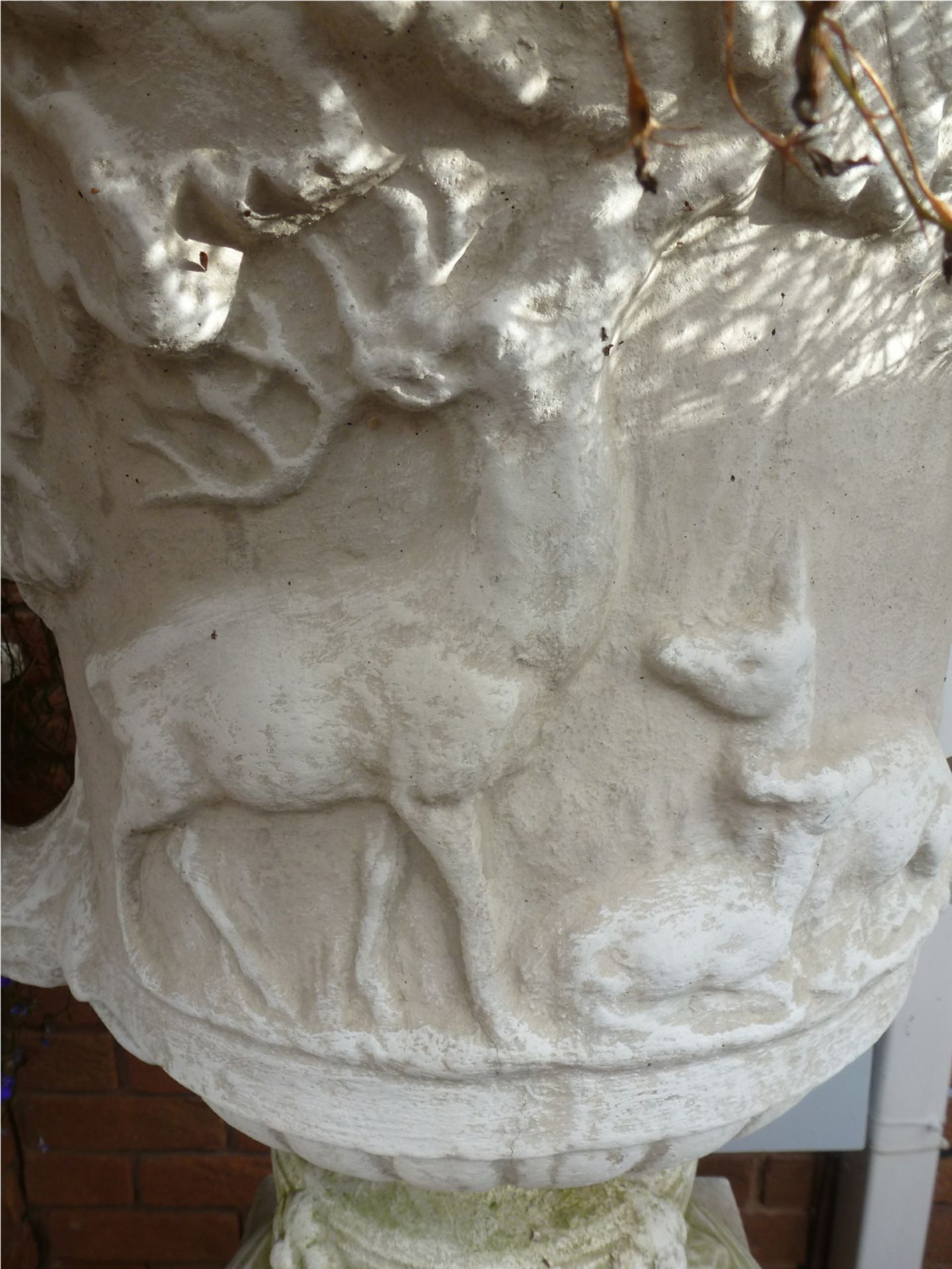 Large Garden Planter Urn on Stand - Image 2 of 2