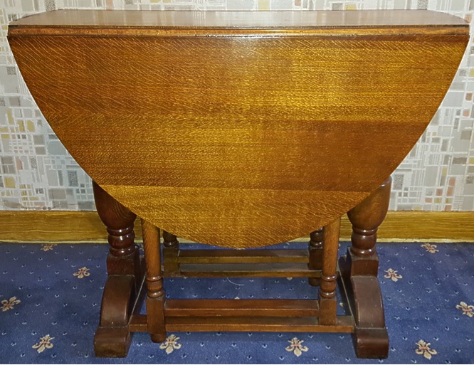 2 x Drop Leaf Tables Plus Vintage Bureau No Reserve