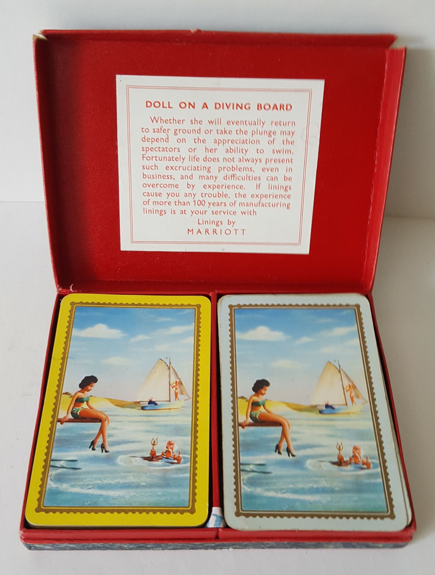 Vintage Retro Collectable Playing Cards 1 x W. D. & H. O. Wills 1933 & 1 x Henry Marriotte & Co Ltd