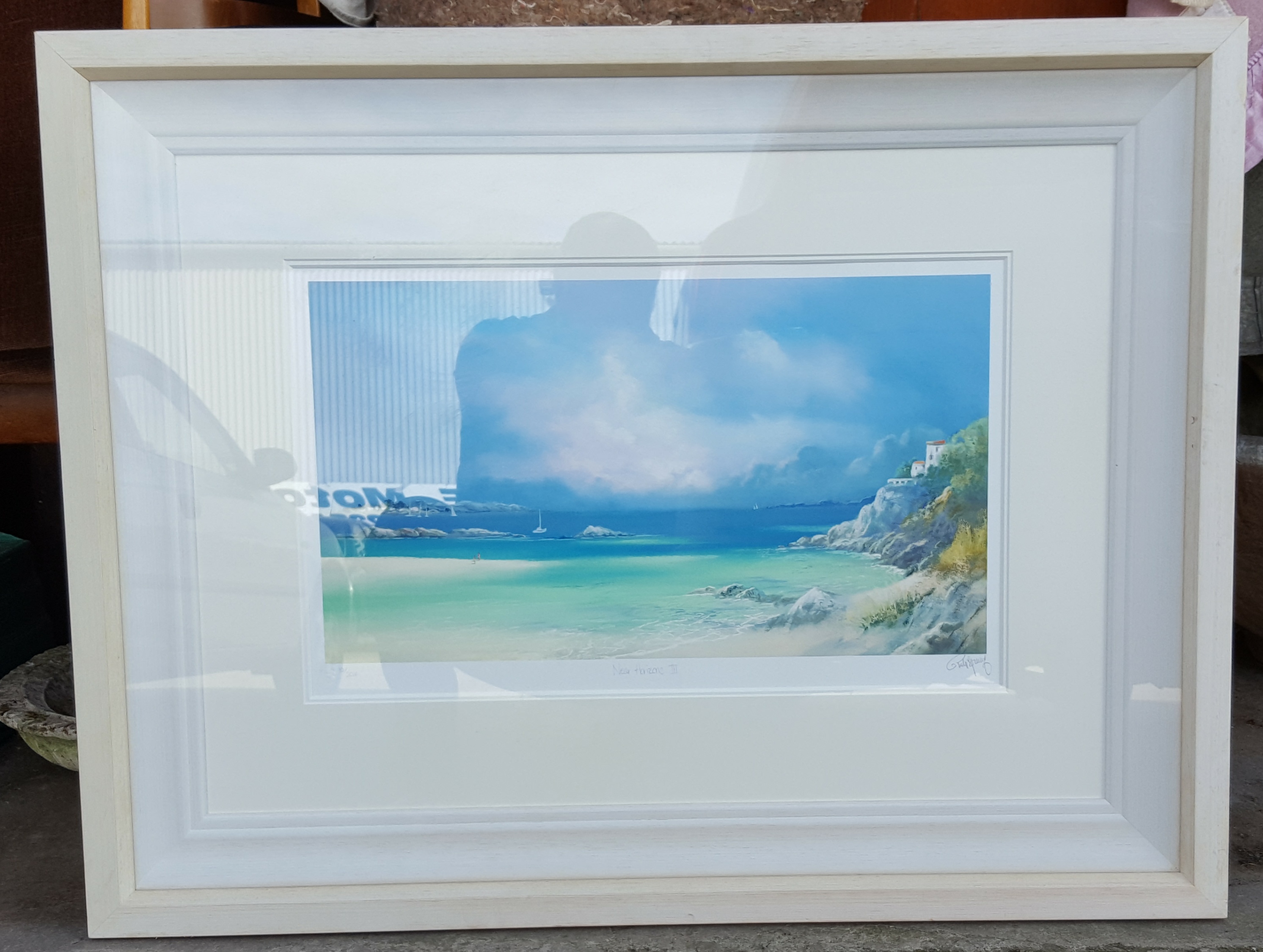 Large Limited Edition Artists Proof Print Philip Gray Titled Near Horizons III No. 10 of 20