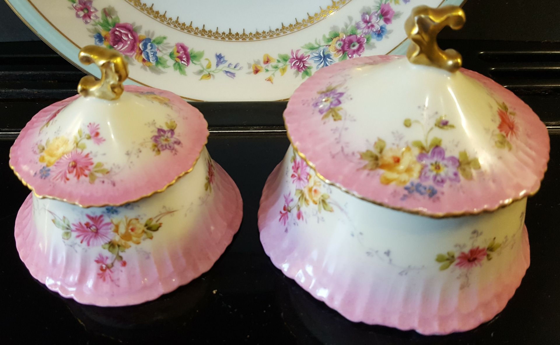 3 x Vintage Retro Limoges Ceramic Items c1890's to 1950's NO RESERVE - Image 2 of 2