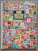Vintage Retro Stamp Album Stock Book Many Themes & Countries