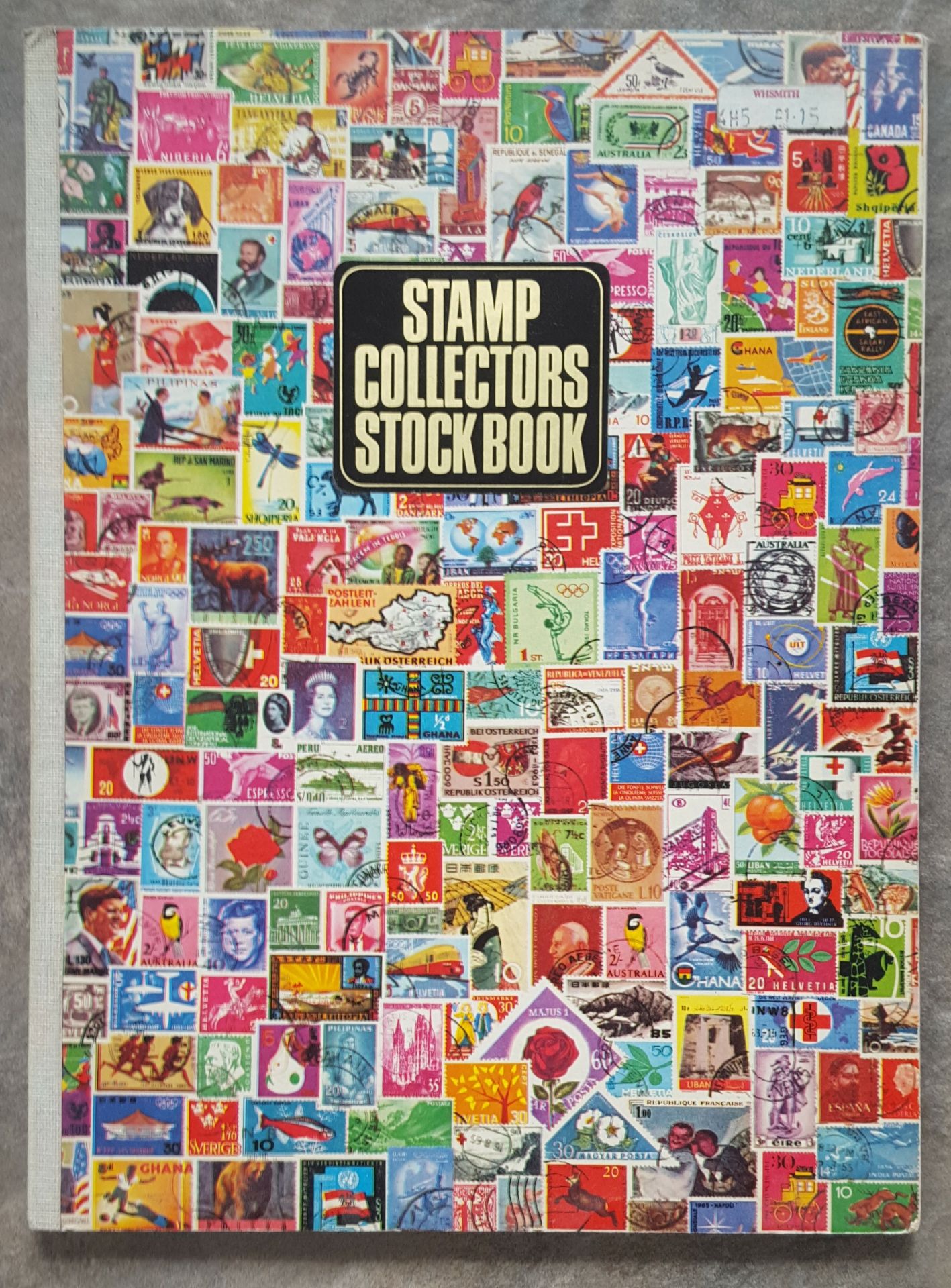 Vintage Retro Stamp Album Stock Book Many Themes & Countries