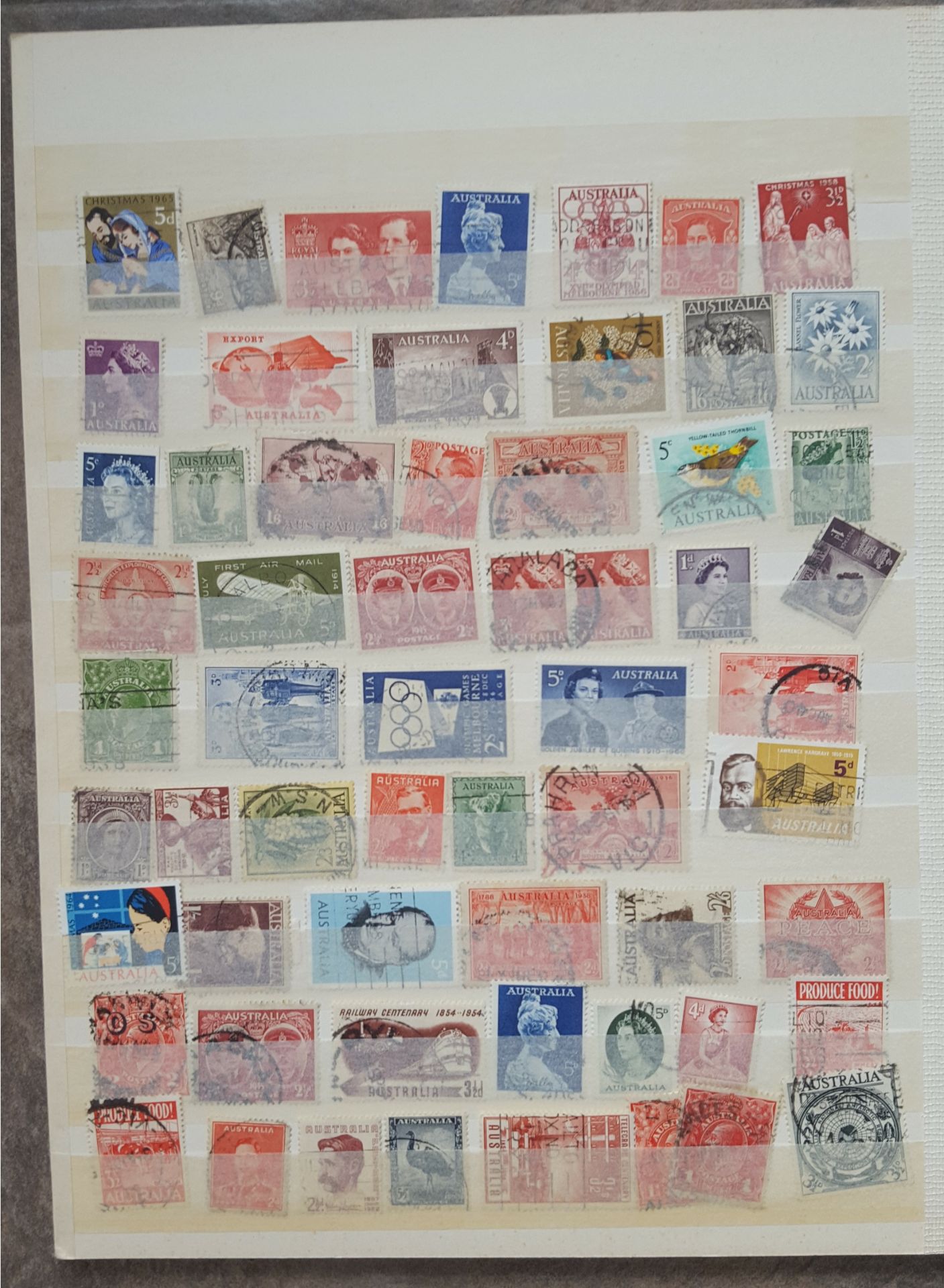 Vintage Retro Stamp Album Stock Book Many Themes & Countries - Image 3 of 3