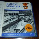 12 x Collectable Railway Magazines 'Railway Modeller' 1962 Complete Year Bound Copy No Reserve