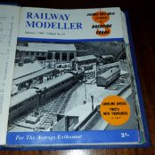 12 x Collectable Railway Magazines 'Railway Modeller' 1962 Complete Year Bound Copy No Reserve
