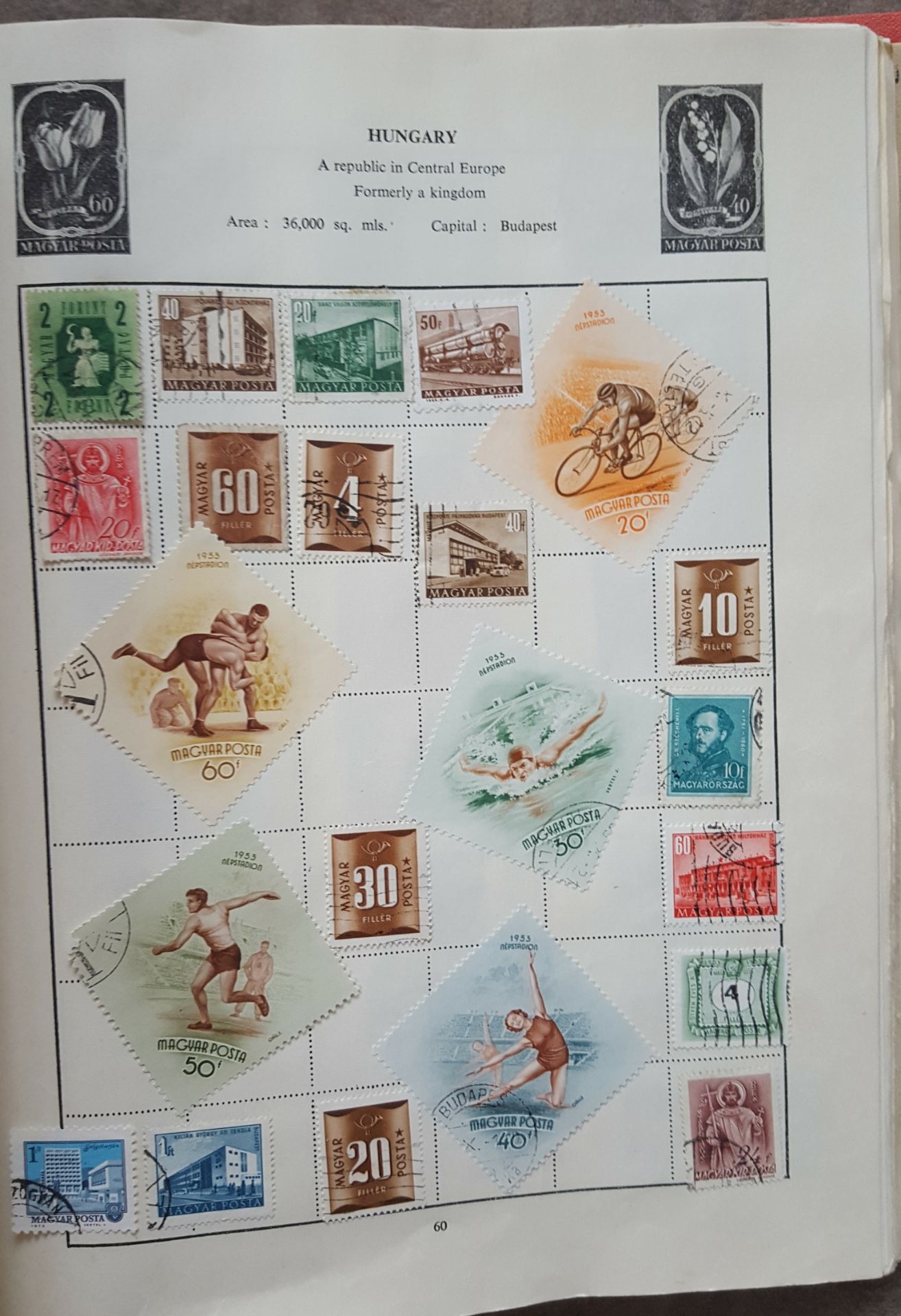 Vintage Retro Liberty Stamp Album Loose Leaf Great Britain Commonwealth & World Stamps - Image 6 of 11