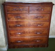 Victorian Set of Drawers 2 over 4 No Reserve