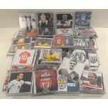 Vintage Retro 85 Football Realted Plastic Drinks Coasters Great britain & European Teams & Players