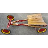 Antique Vintage Retro Steiff Rudder Renner 2587 Toy Cart