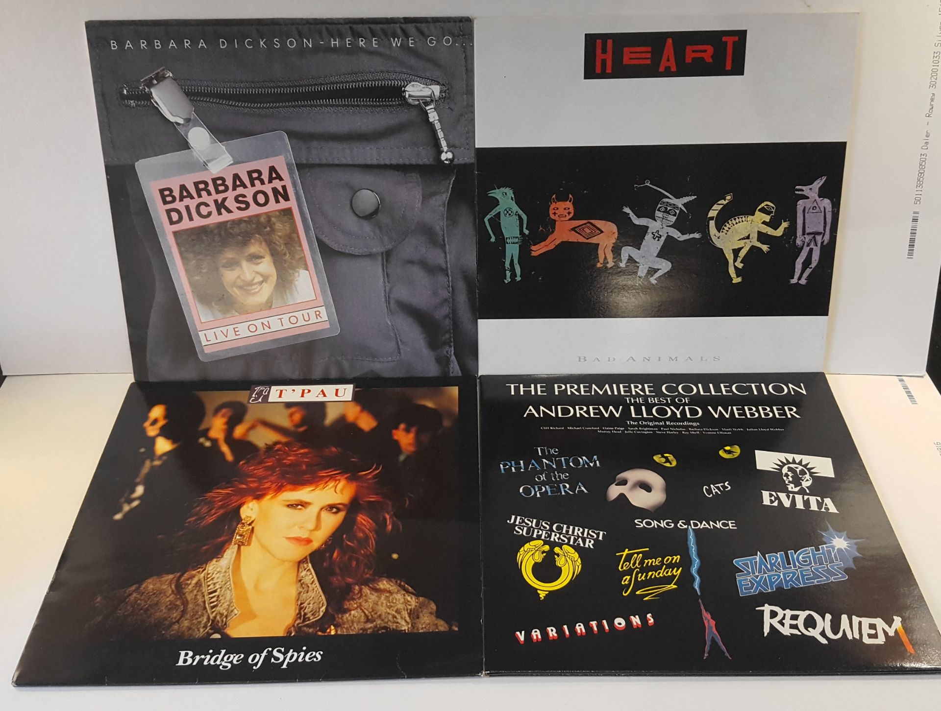 Vintage Retro 16 x LP's Assorted Vinyl in Black Carry Case - Image 4 of 5