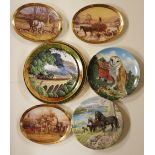 Vintage 11 Limited Edition Collectors Plates Coalport, Royal Doulton, Davenport & Others