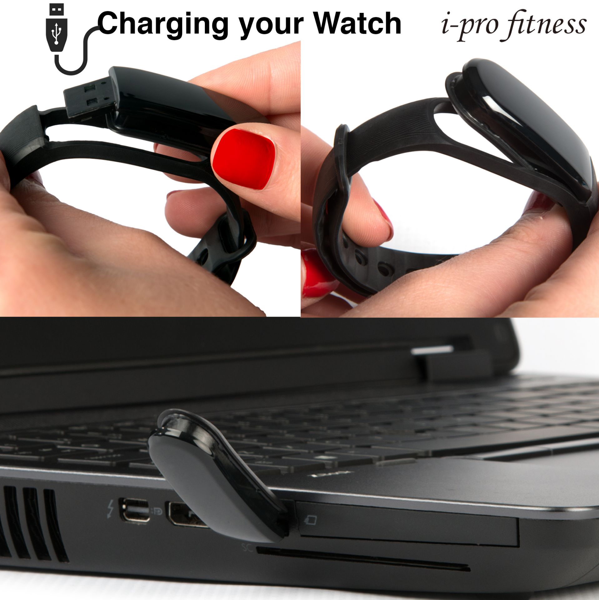 i-Pro ID101 Fitness Tracker _ Seamless Pairing With VeryFit 2.0 App _ Bluetooth Exercise Tracker - Image 5 of 5