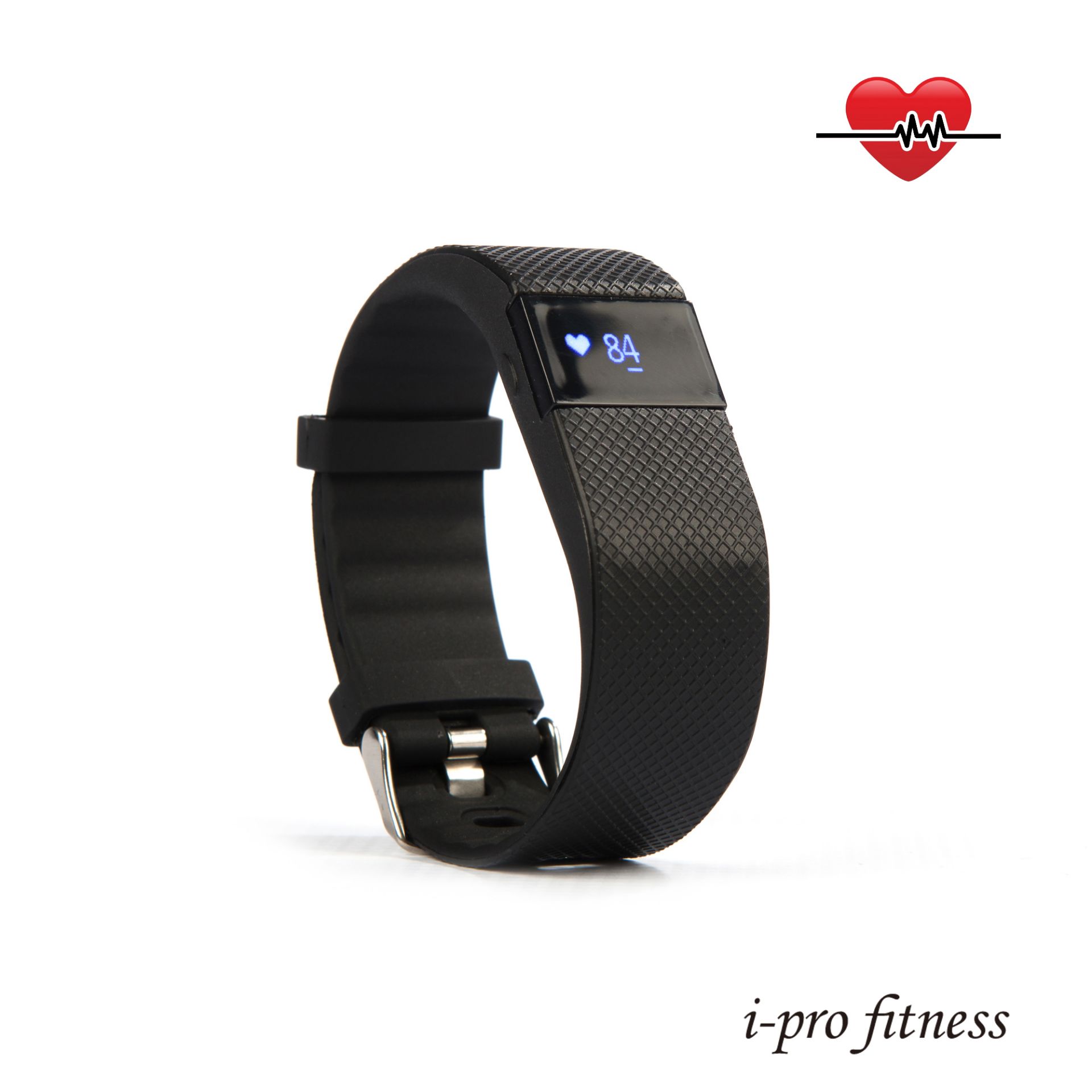 Fitness Tracker i-pro fitness, Bluetooth 4.0 Sports Smart Bracelet, Heart Rate Monitor & Pedometer. - Image 4 of 8
