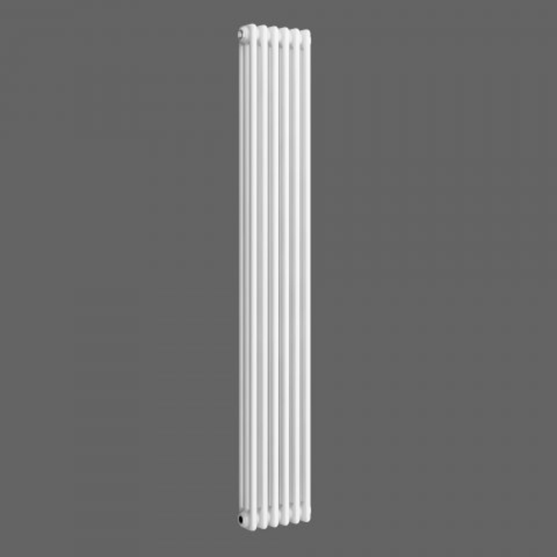 (O130) 1800x290mm White Triple Panel Vertical Colosseum Traditional Radiator. RRP £355.99. Classic - Image 3 of 3