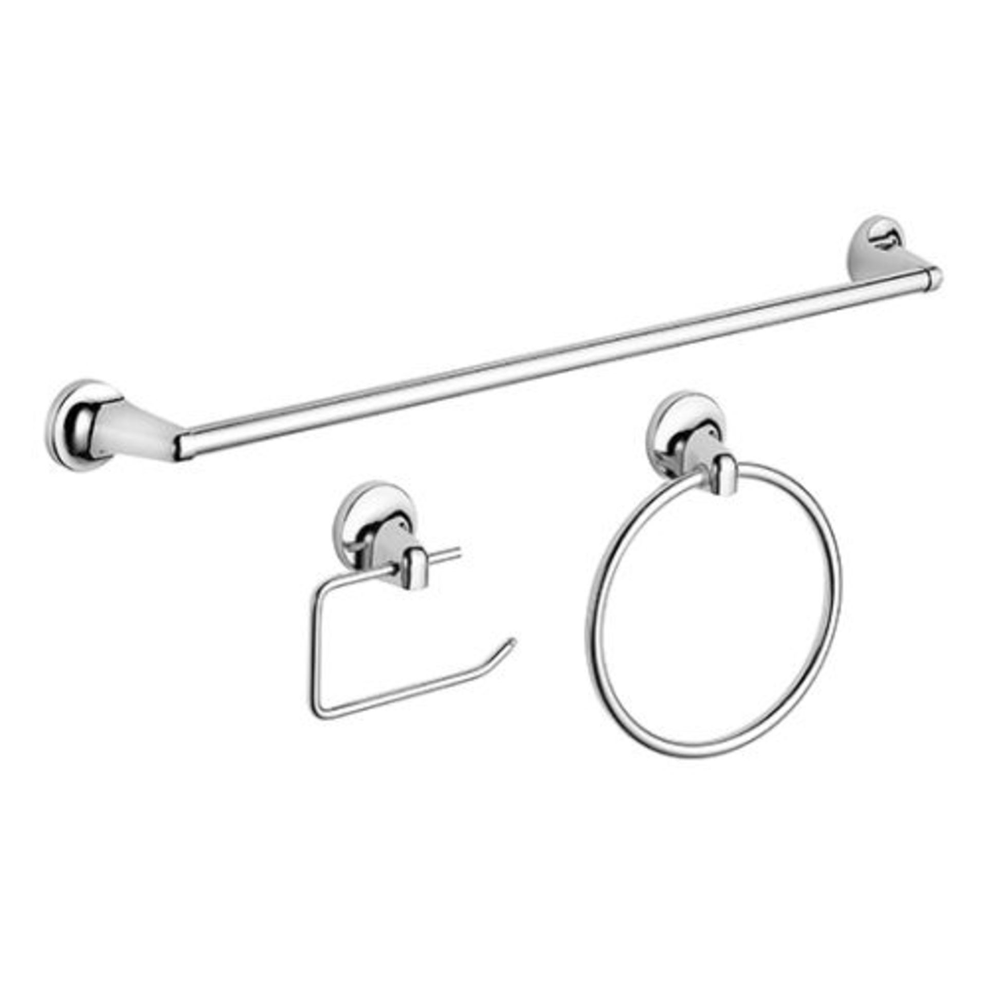 (O320) Elegance 3 Piece Accessory Set It is so important to complete your bathroom with the
