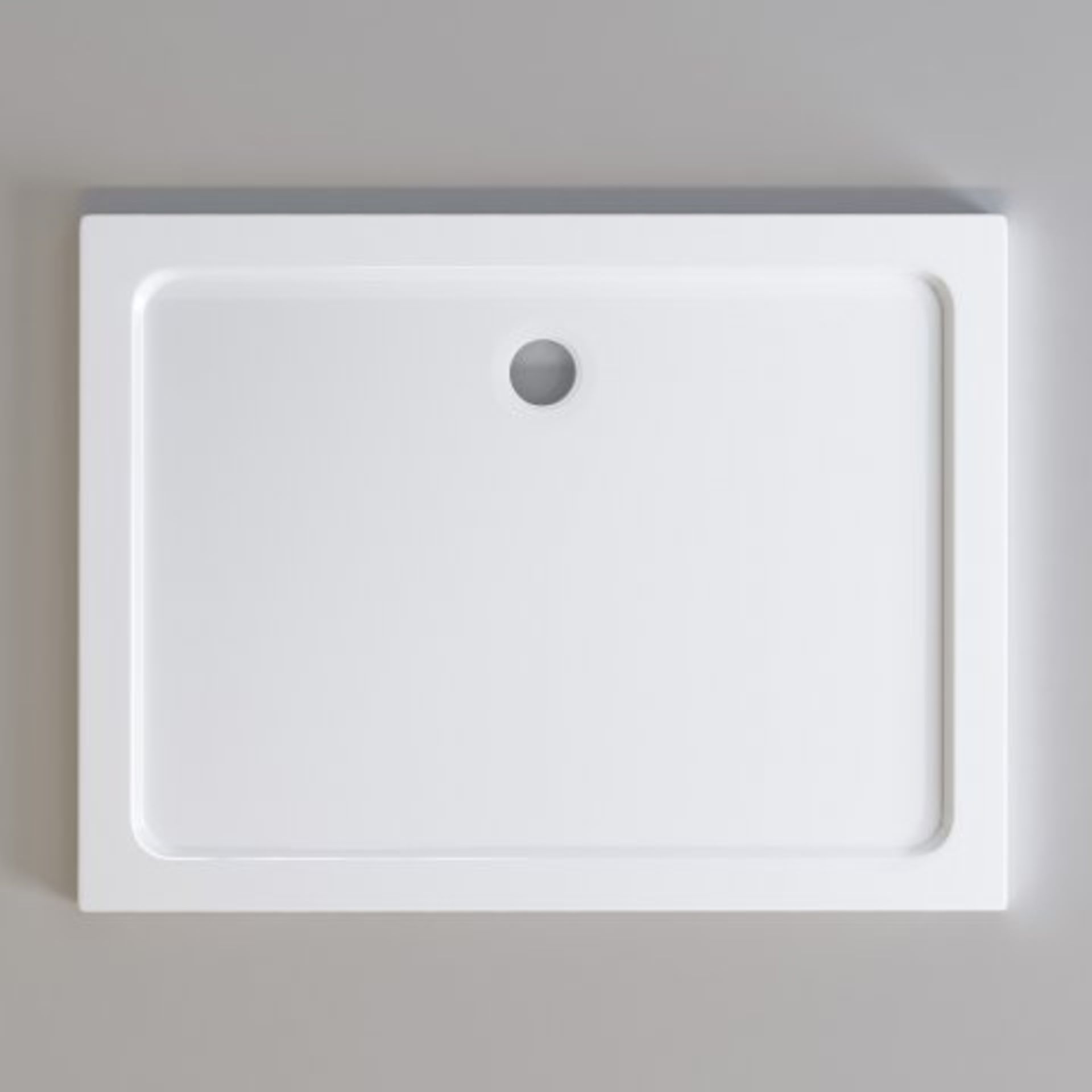 (O69) 1200x900mm Rectangular Ultra Slim Stone Shower Tray. RRP £299.99. Our brilliant white trays - Image 2 of 2