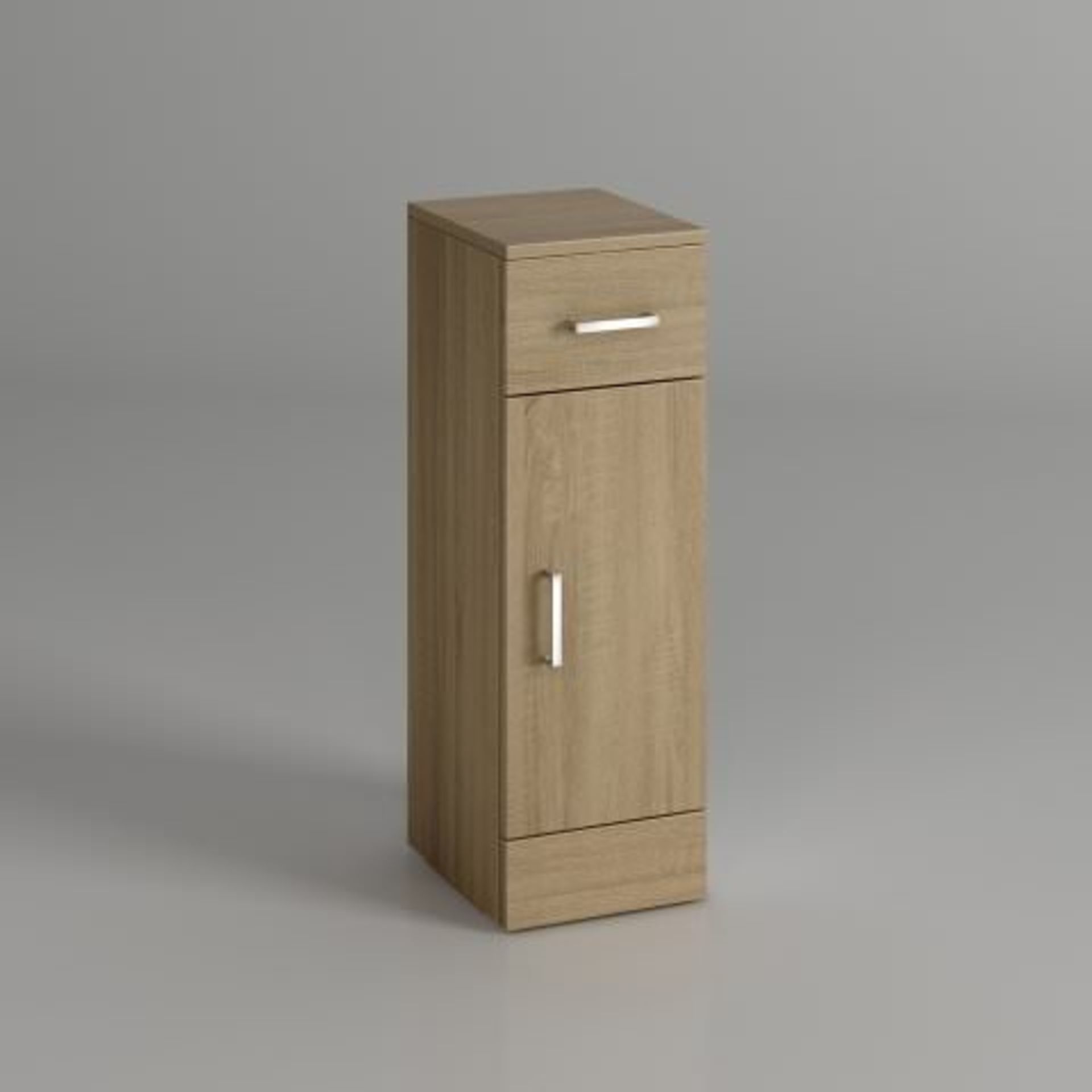 (I122) 250x300mm Quartz Oak Effect Small Side Cabinet Unit. RRP £162.99. This state-of-the-art oak - Image 3 of 3
