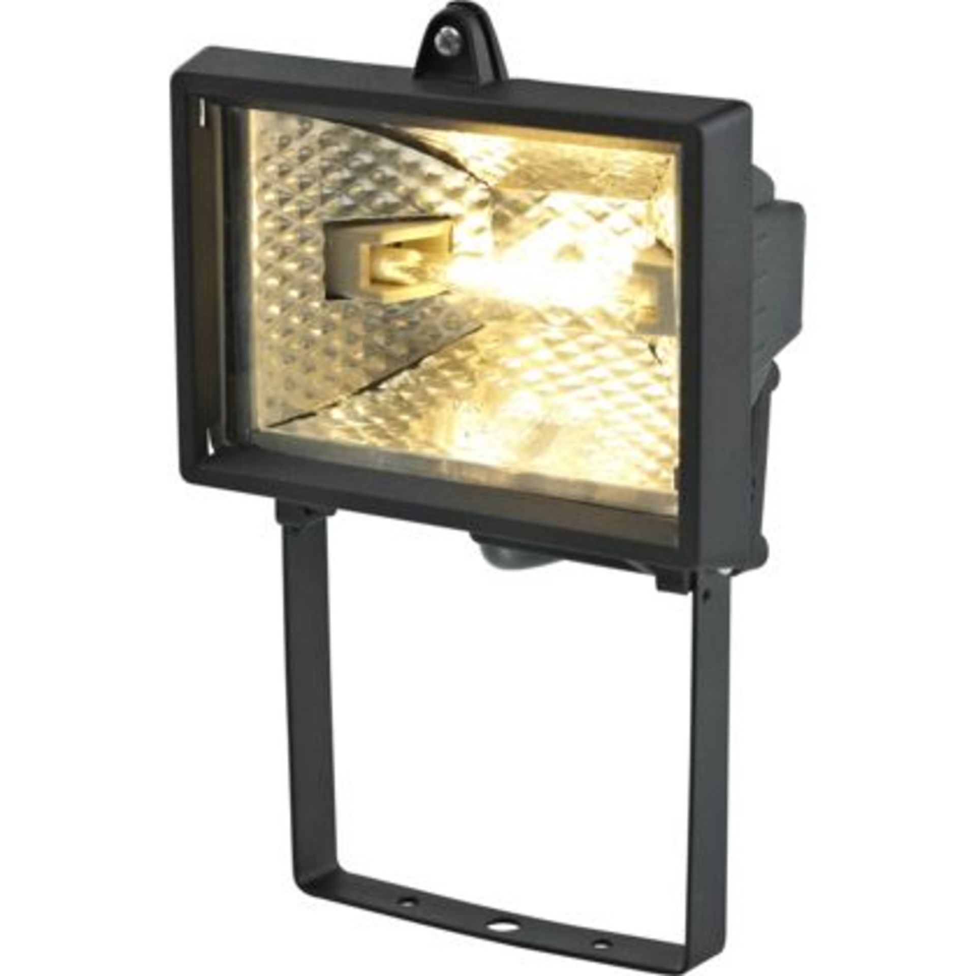 (G180) 3 x 120w Aluminium Outdoor Floodlights - Black. 120W Floodlight is an ideal way to light your
