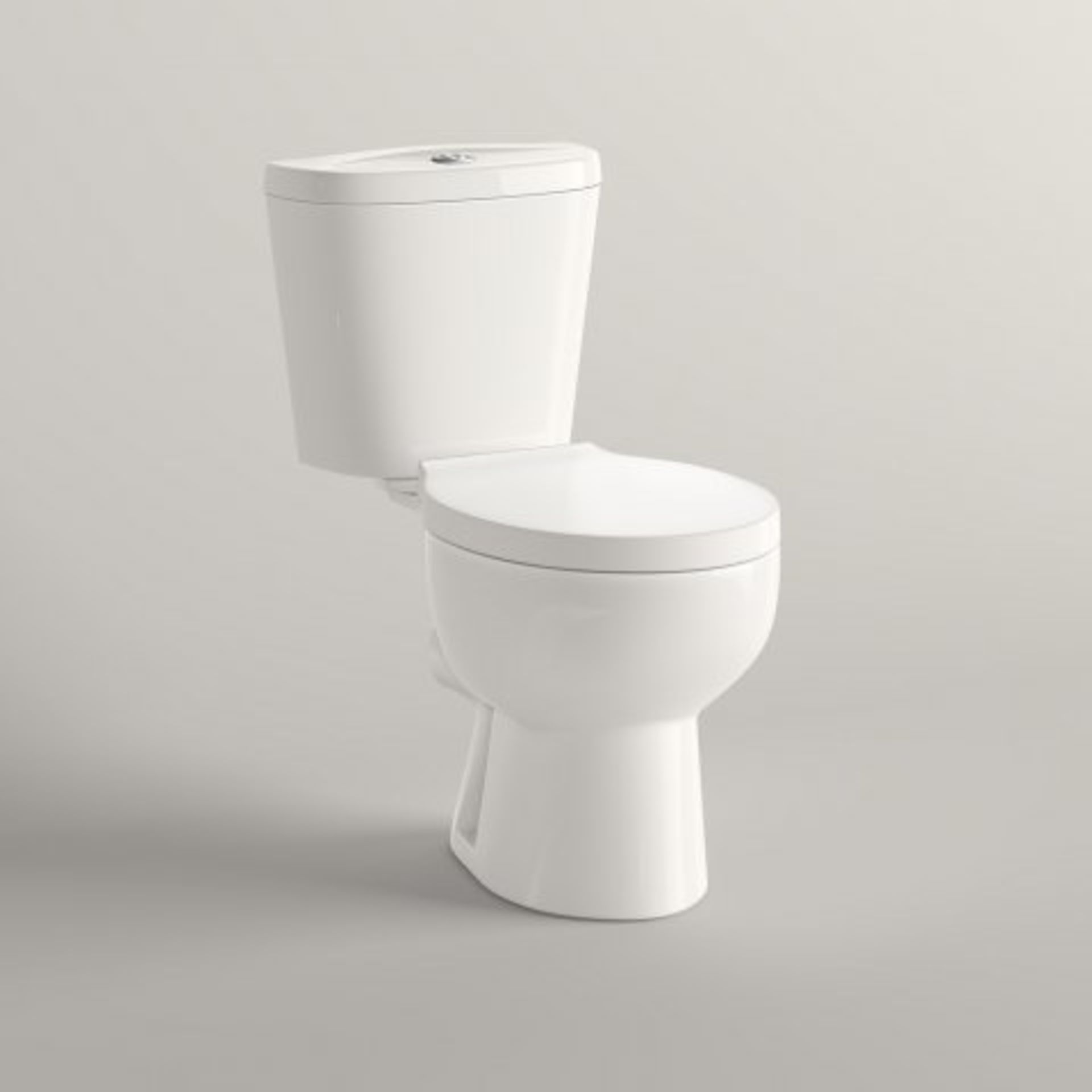 (O53) Crosby Close Coupled Toilet. RRP £249.99. Soft Close Action We don't like to ignore the - Image 2 of 3