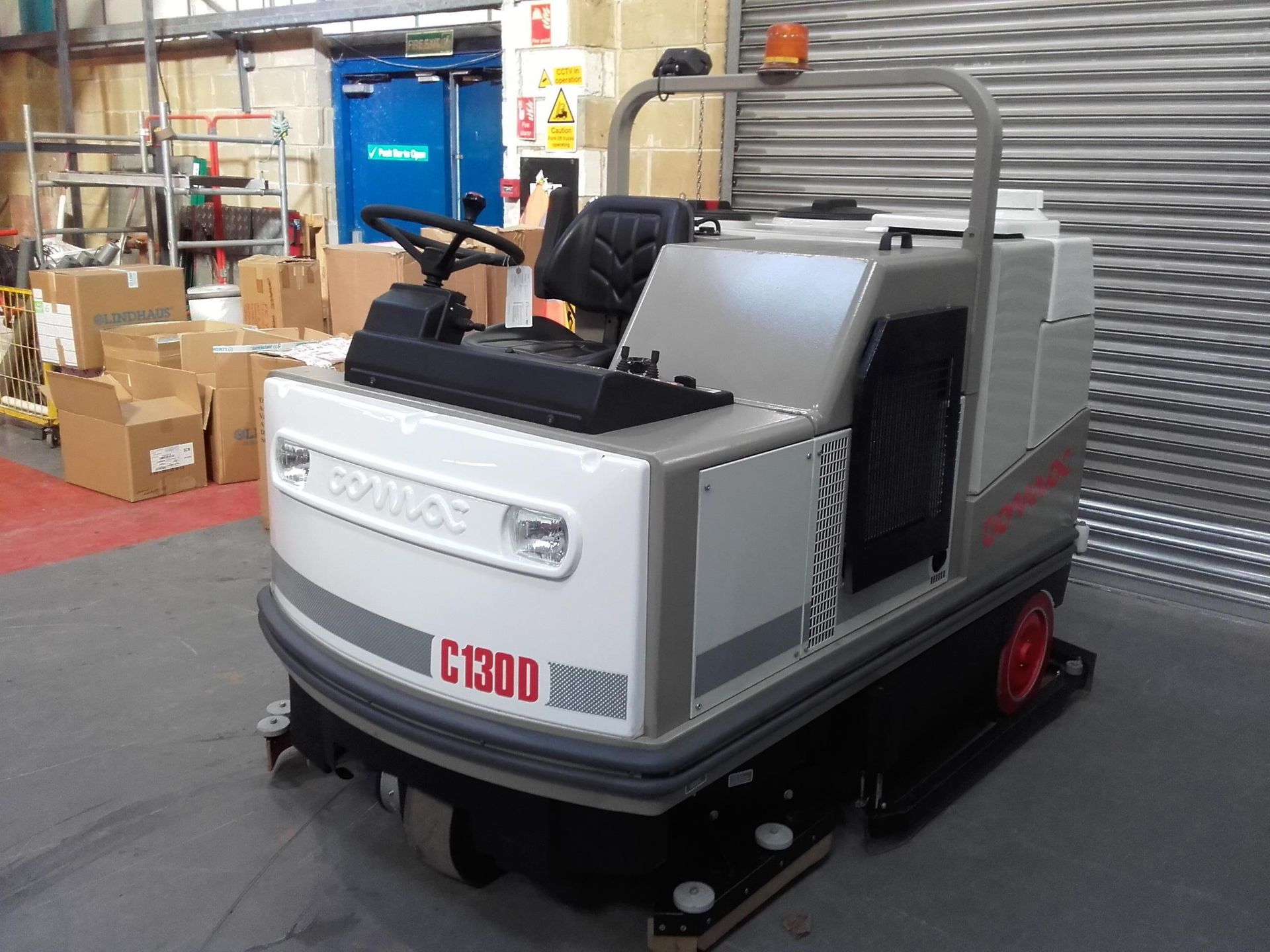 Comac C130D Ride on Scrubber Dryer