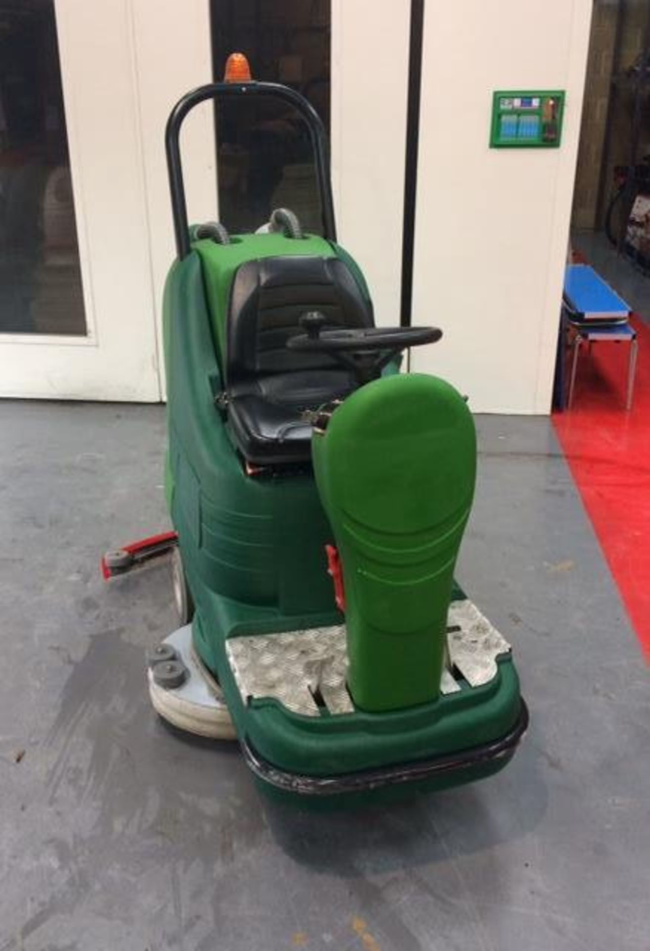 Adiatek Sapphire 85 battery ride-on scrubber dryer