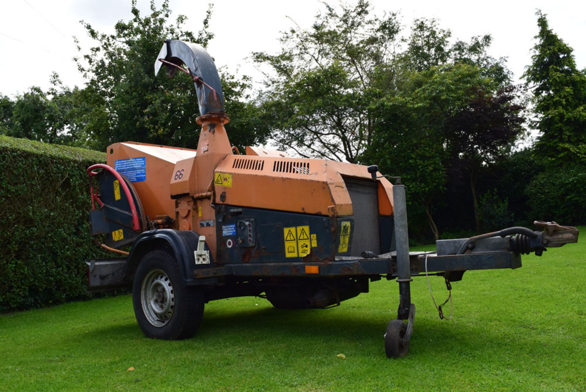 2007 Jensen A540DI Towable Chipper