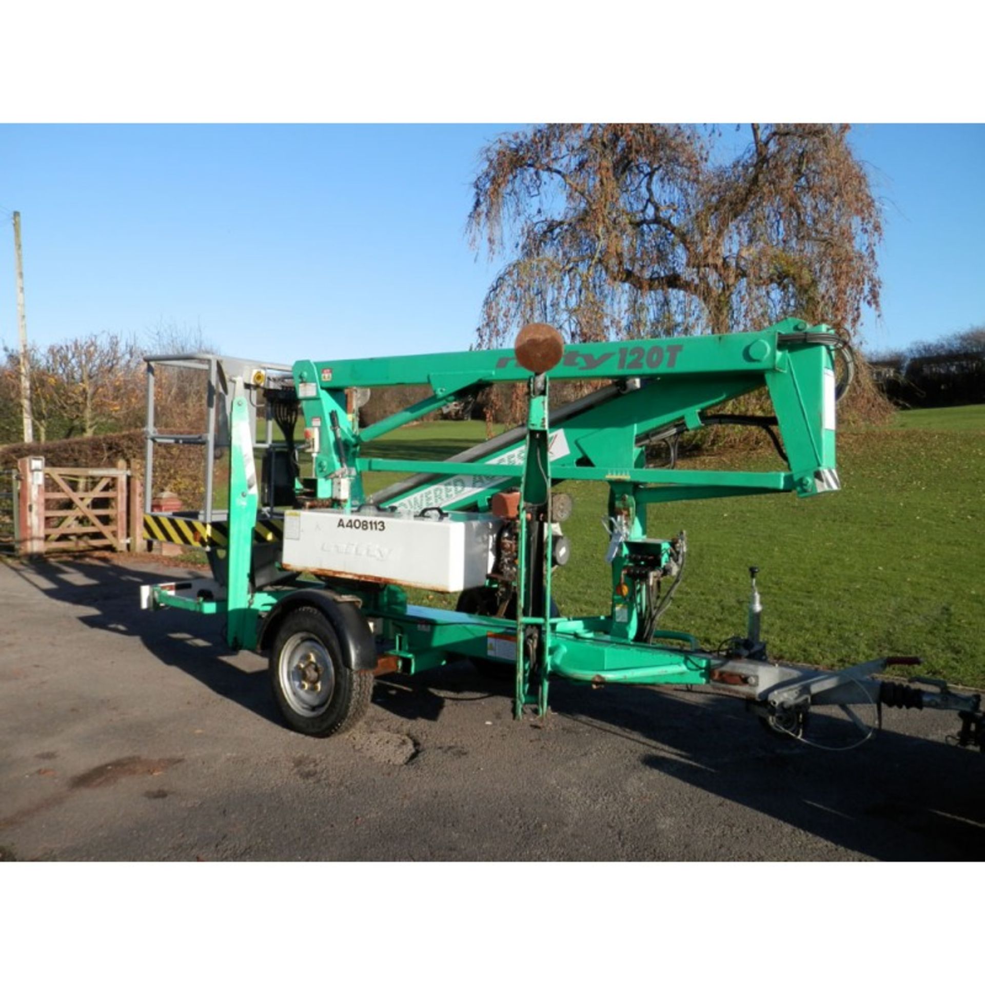 2006 Nifty Lift 120TDE Trailer Mounted 12 Meter Access Lift