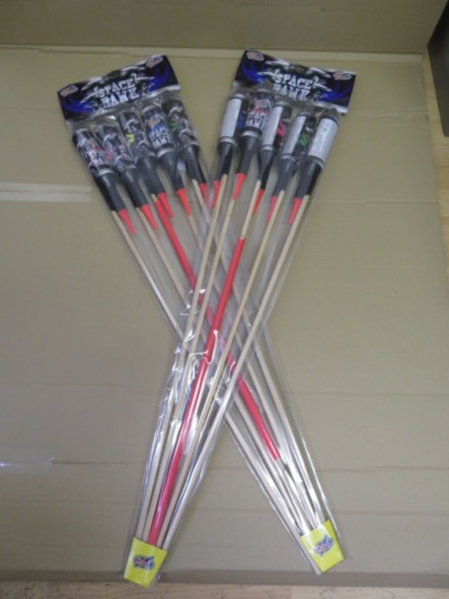 2 x PACKS OF 5 Cosmic Space Hawk Rockets. Fantastic high quality products. Our customers have told - Image 2 of 3