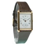 Circa 1990 Ladies Longines Rectangular | Gold | 3968976| WR563