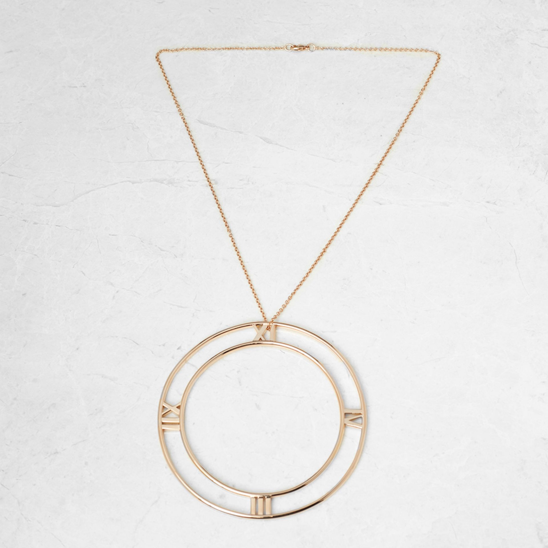 Tiffany & Co., 18k Rose Gold Large Atlas Necklace - Image 5 of 7