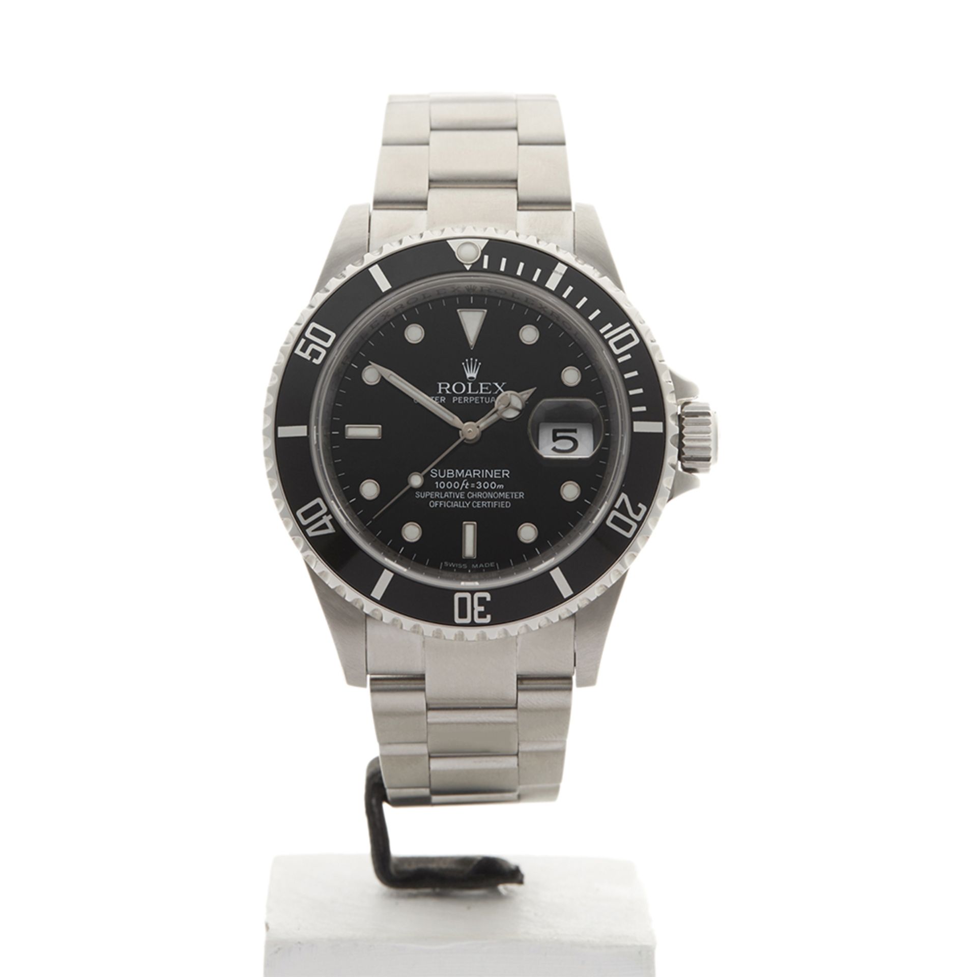 Rolex Submariner 40mm Stainless Steel 16610 - Image 2 of 9