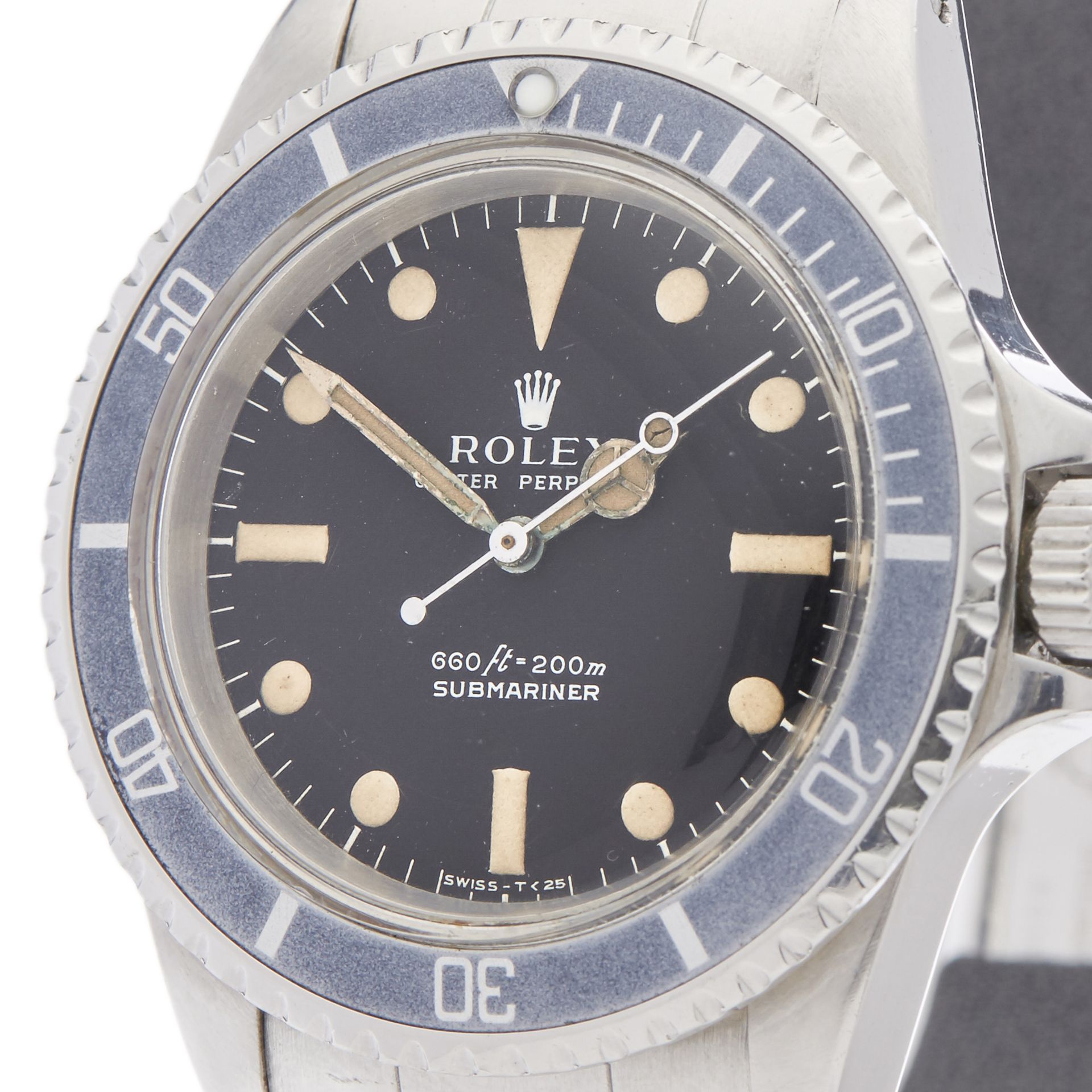 Rolex Submariner Serif Dial 40mm Stainless Steel 5513