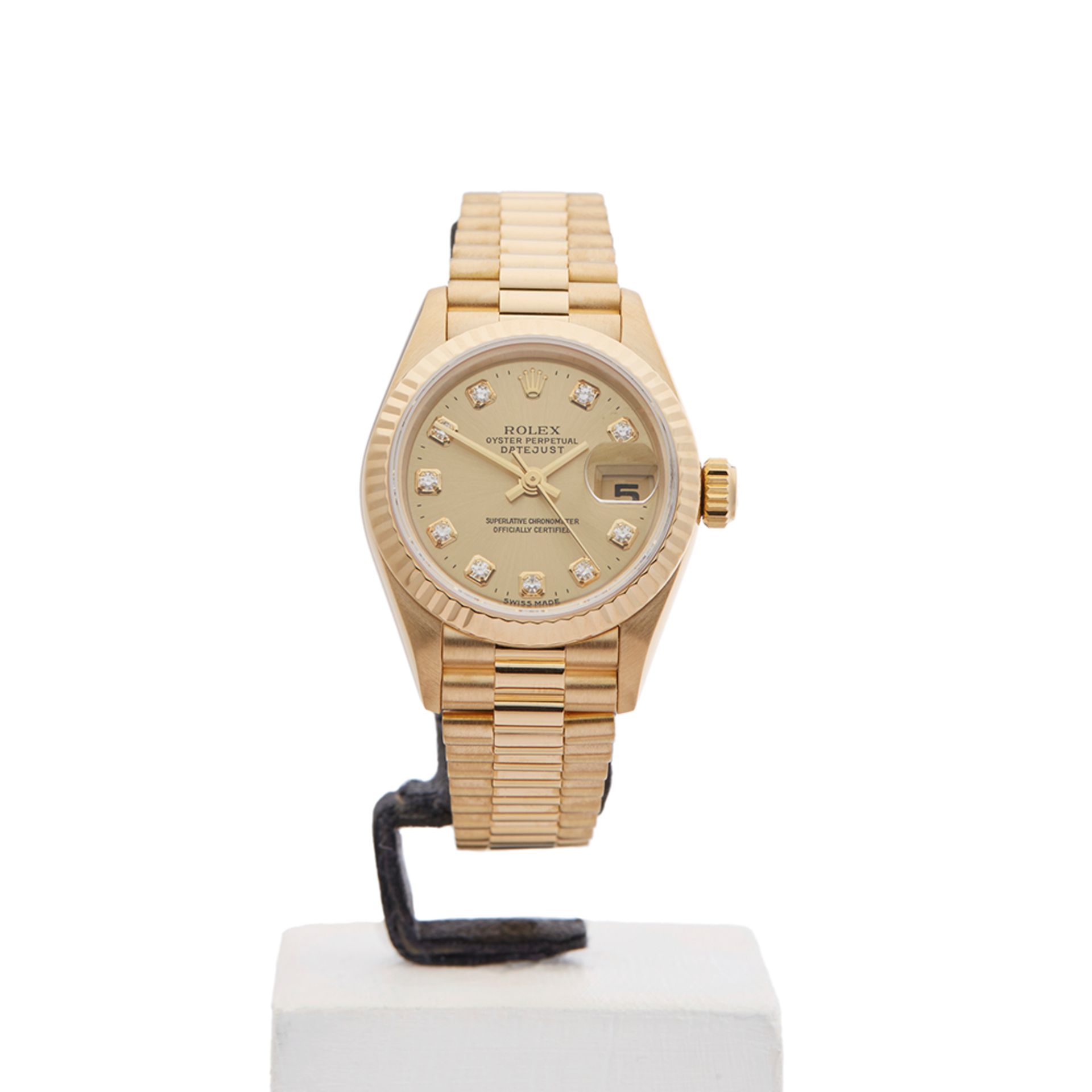 Rolex Datejust 26mm 18k Yellow Gold 69178 - Image 2 of 9
