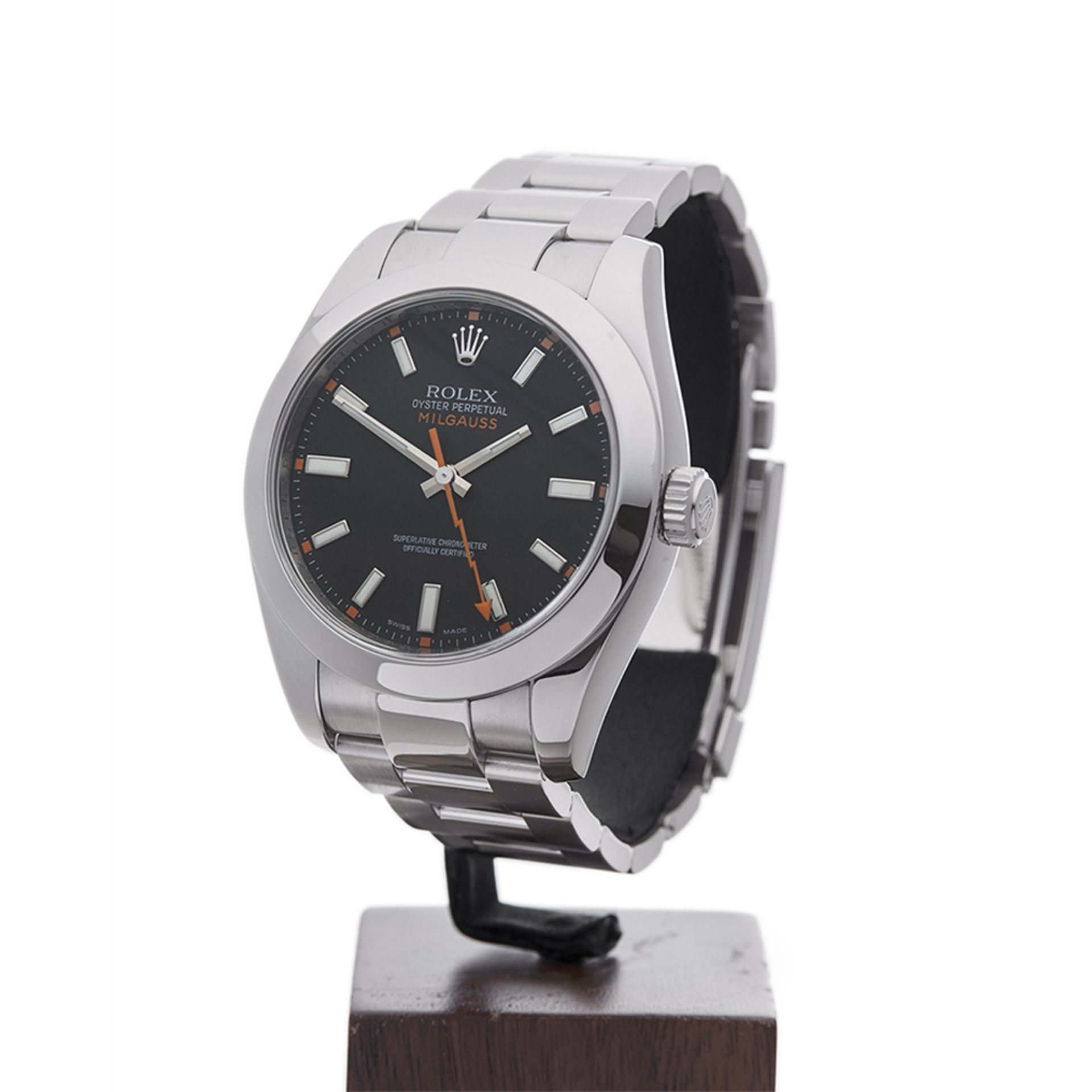 Rolex Milgauss 40mm Stainless Steel 116400 - Image 3 of 9