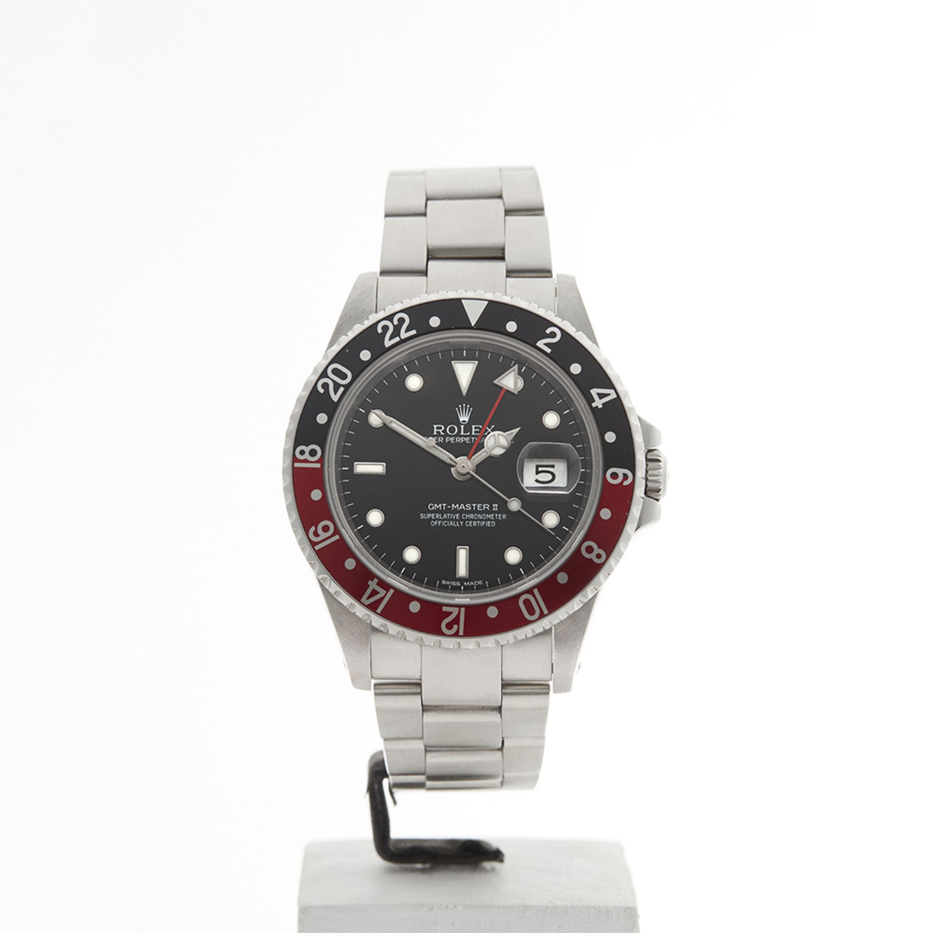 Rolex GMT-Master II Coke 40mm Stainless Steel 16710 - Image 2 of 9